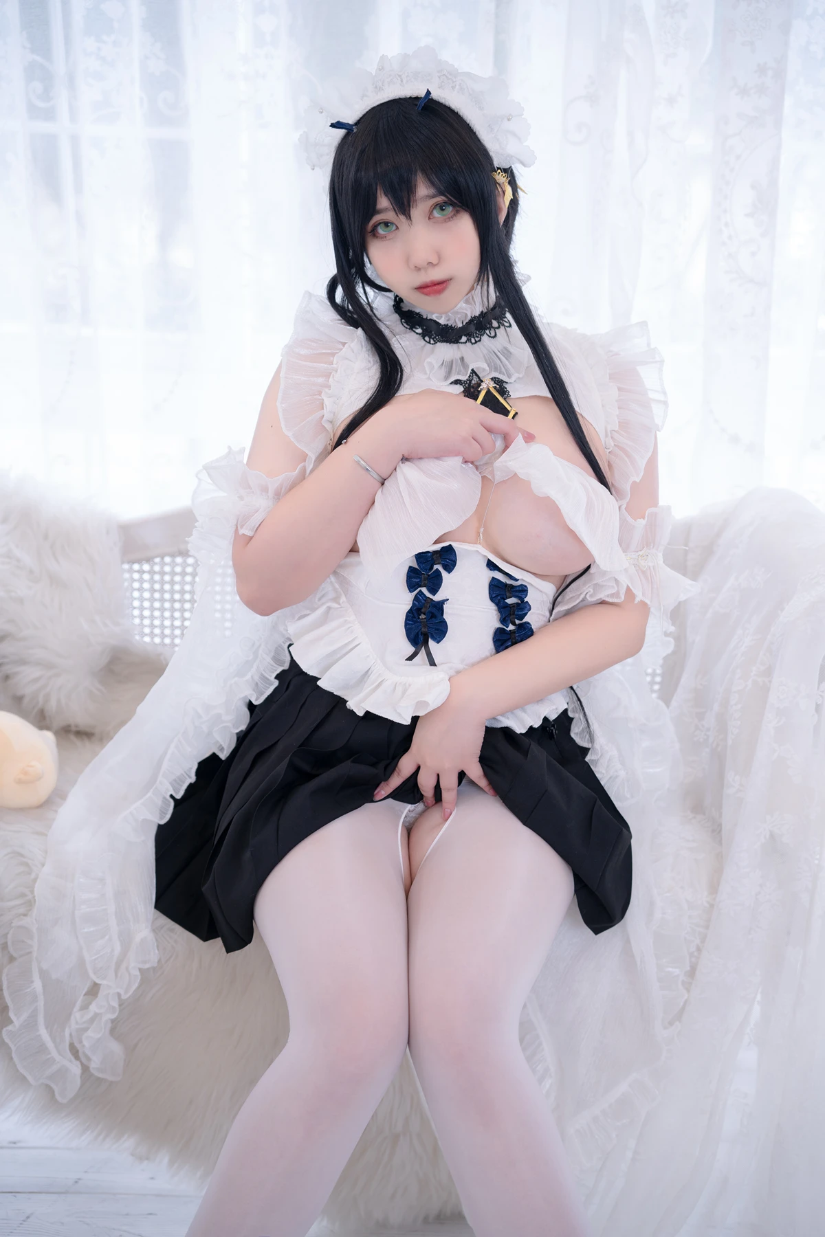 Cosplay 魅瞳Meroko – 豹纹短发 - P47