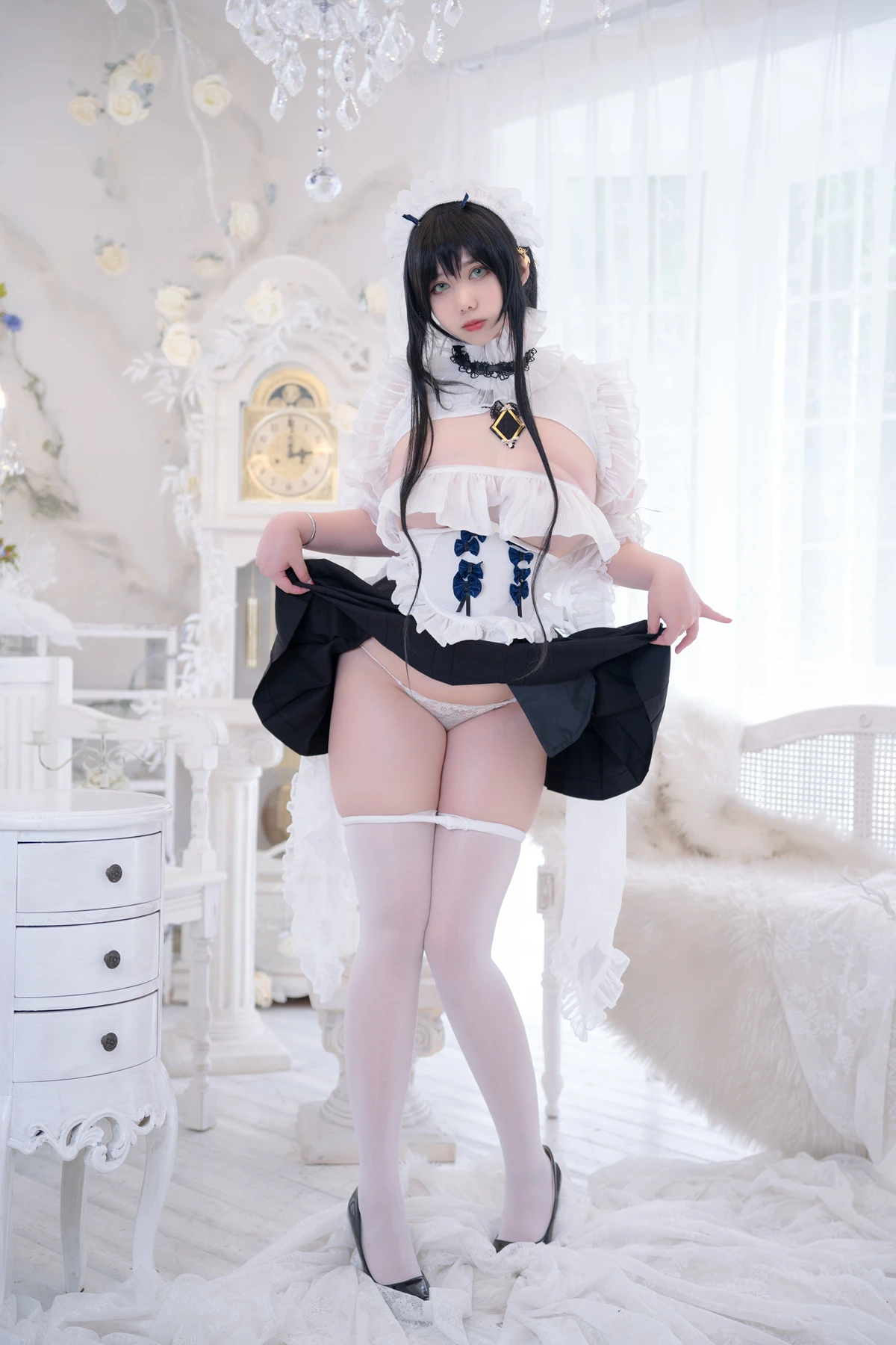 Cosplay 魅瞳Meroko – 豹纹短发 - P50