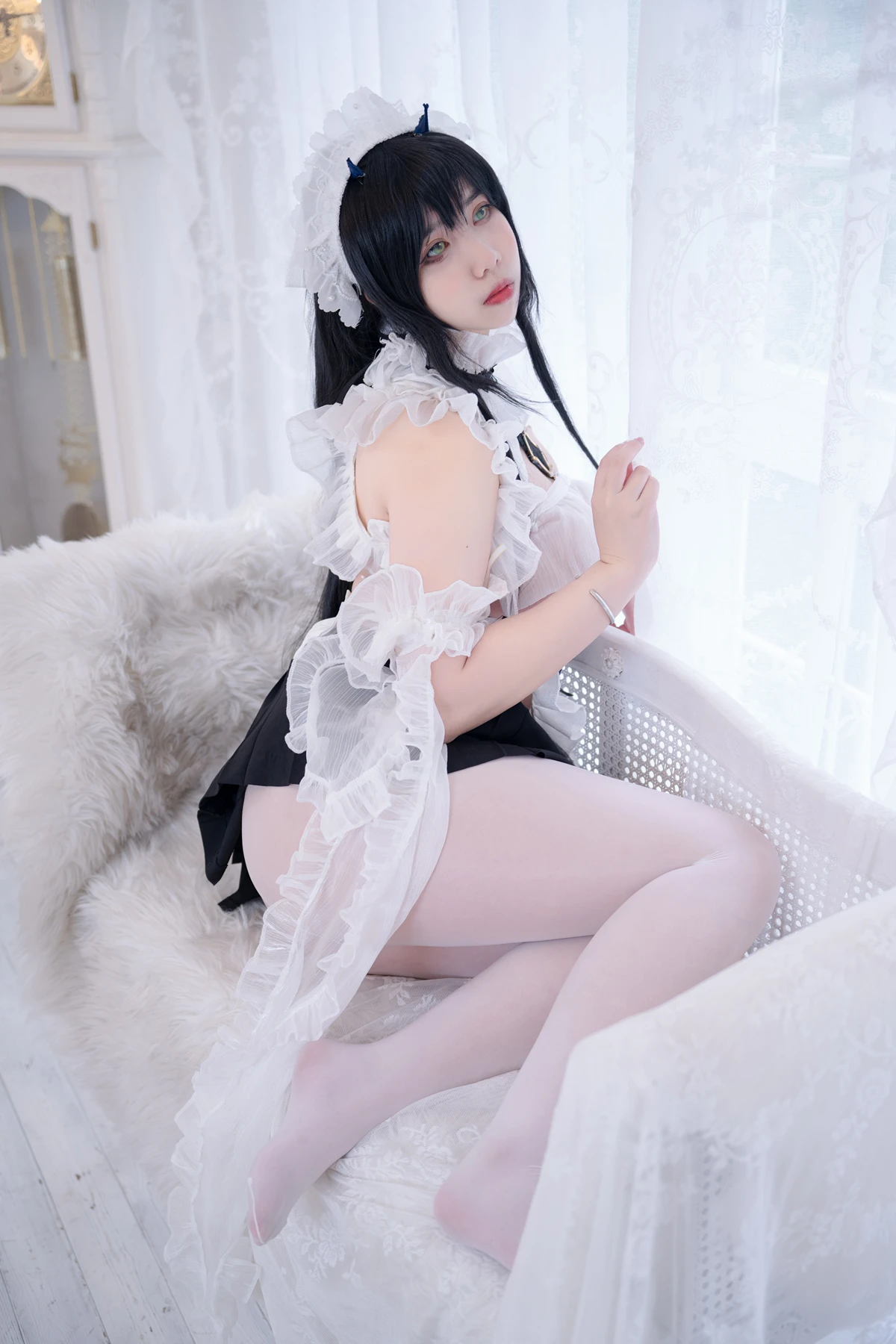Cosplay 魅瞳Meroko – 豹纹短发 - P67
