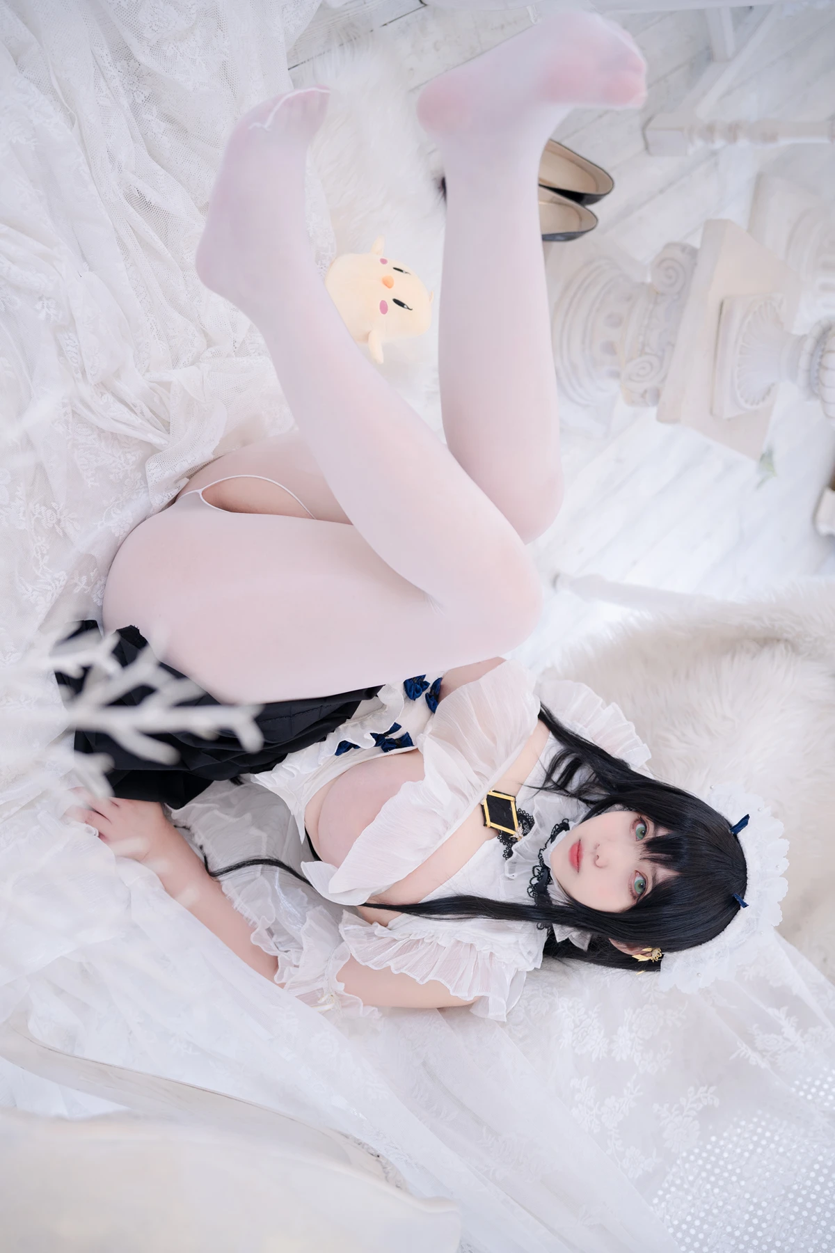 Cosplay 魅瞳Meroko – 豹纹短发 - P76