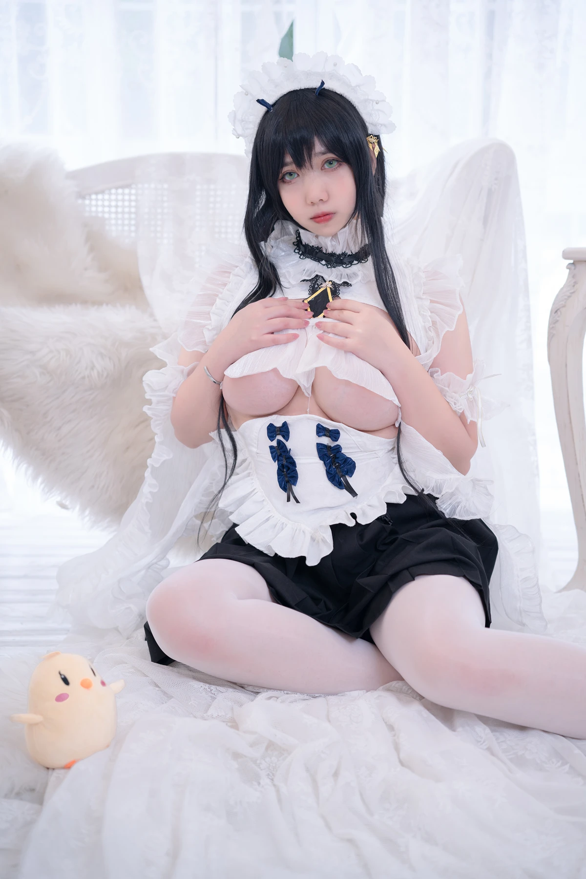 Cosplay 魅瞳Meroko – 豹纹短发 - P78