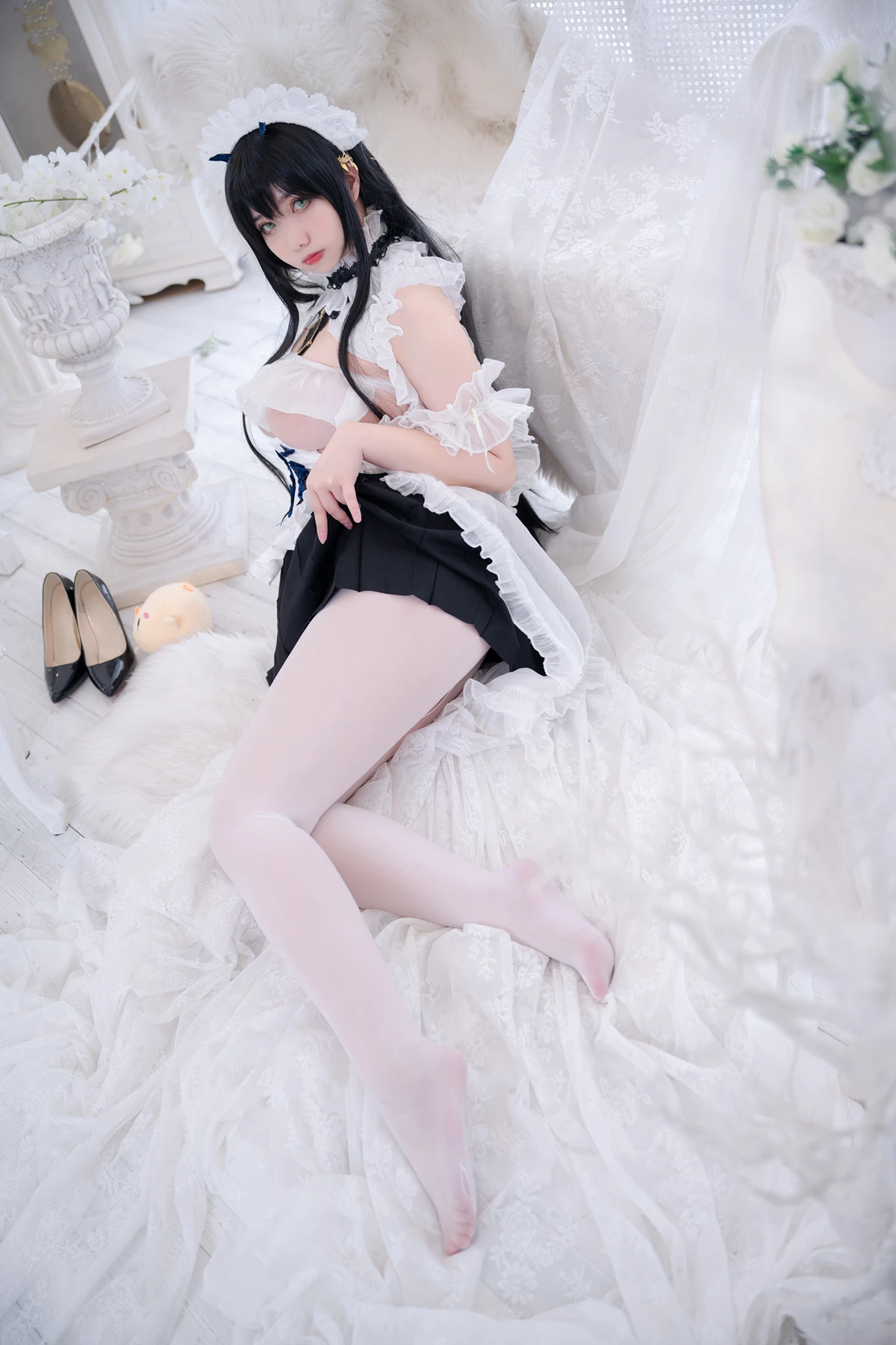Cosplay 魅瞳Meroko – 豹纹短发 - P80