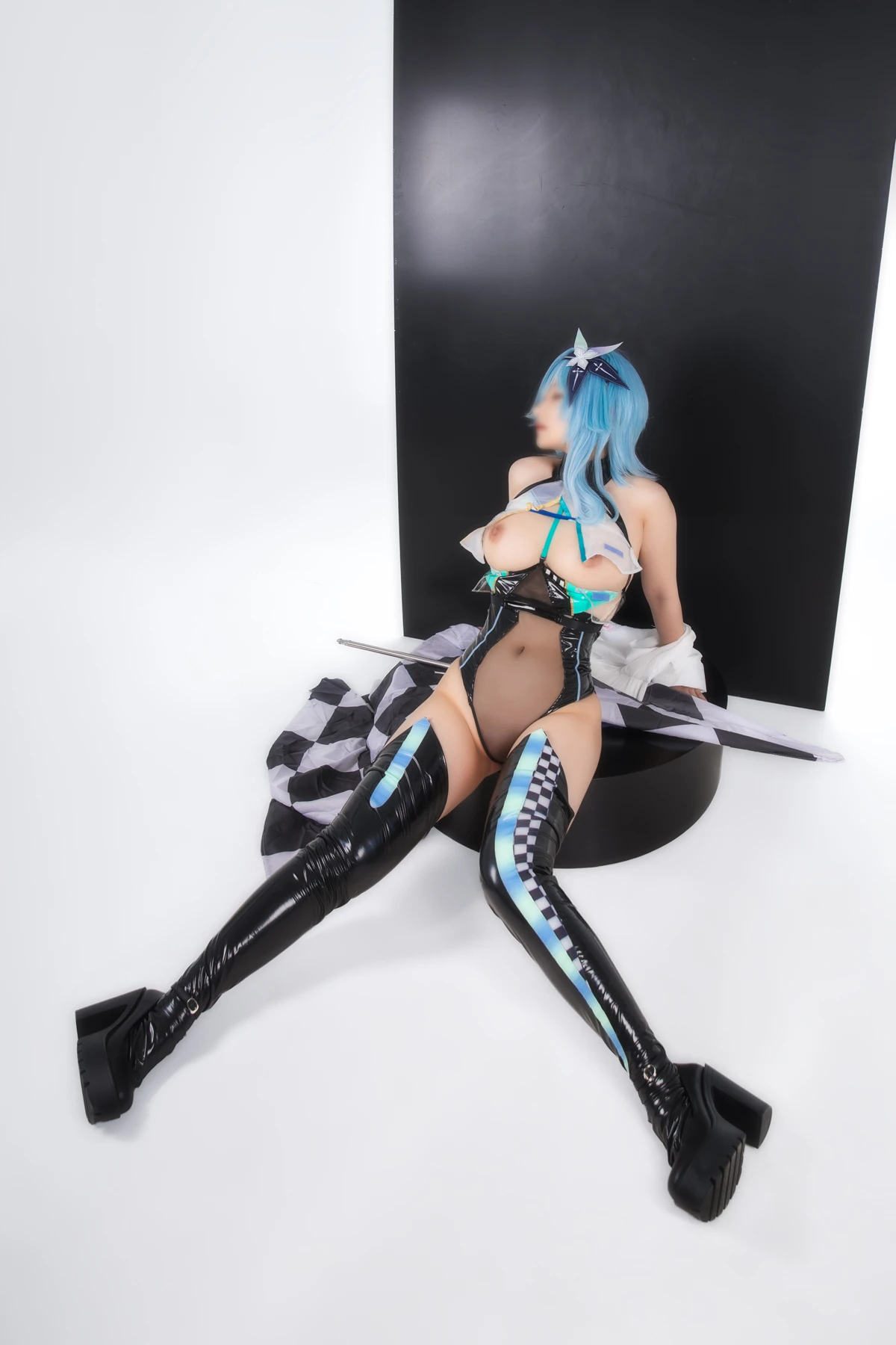 Cosplay Hokunaimeko 北乃芽子 – Eula Race Queen - P44