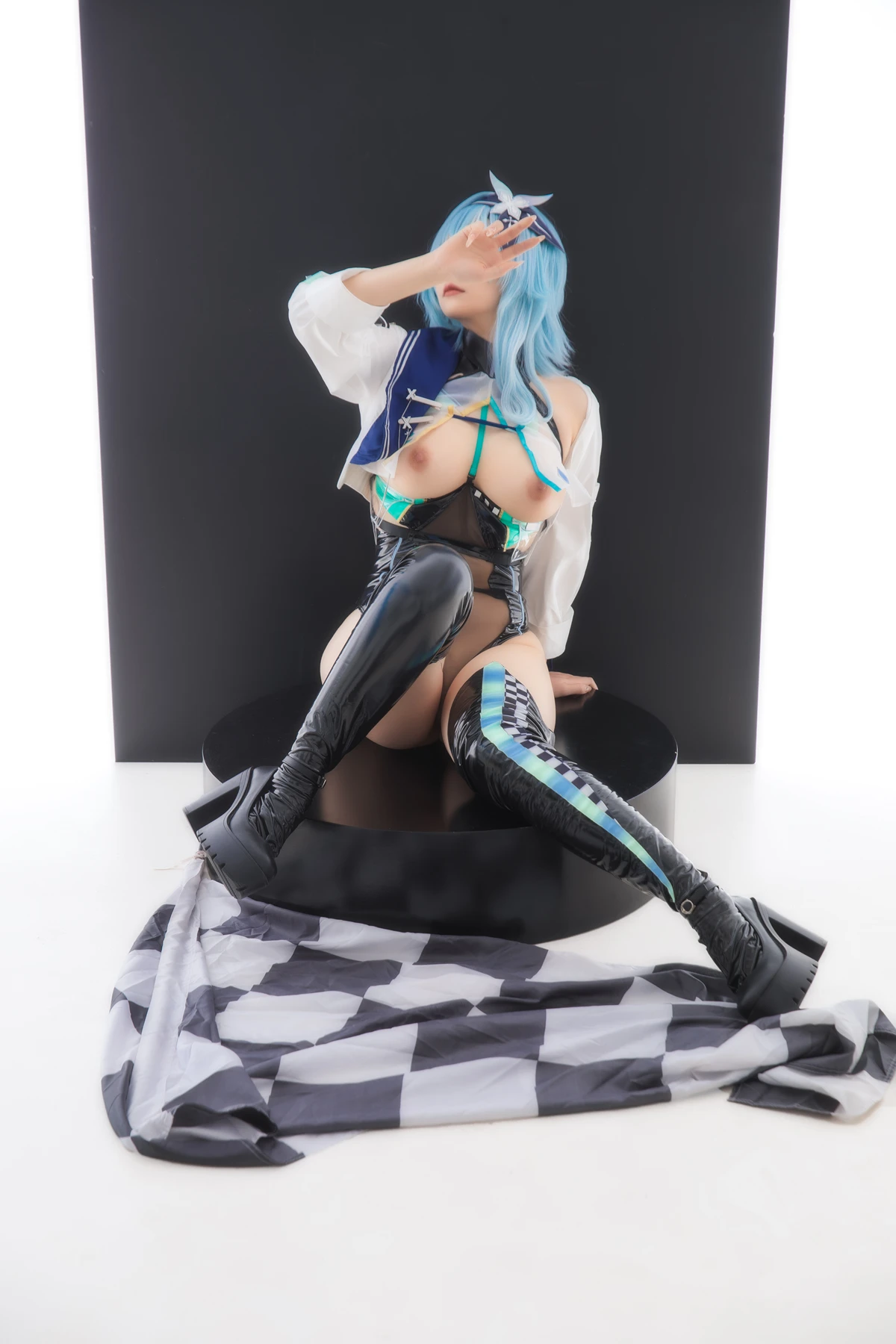 Cosplay Hokunaimeko 北乃芽子 – Eula Race Queen - P63
