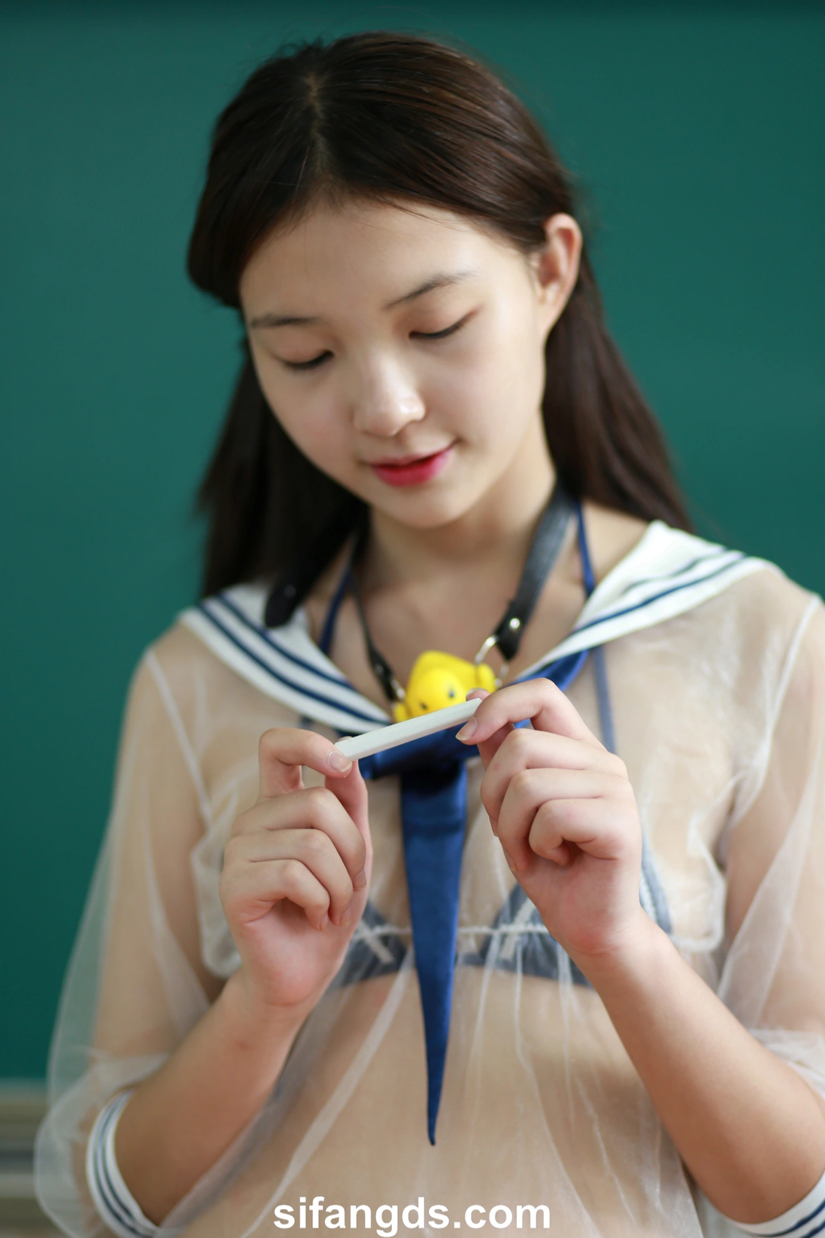 小可爱 – 隔壁班的那个女孩 白嫩清纯校花 全尺度私拍 Set.03 - P22