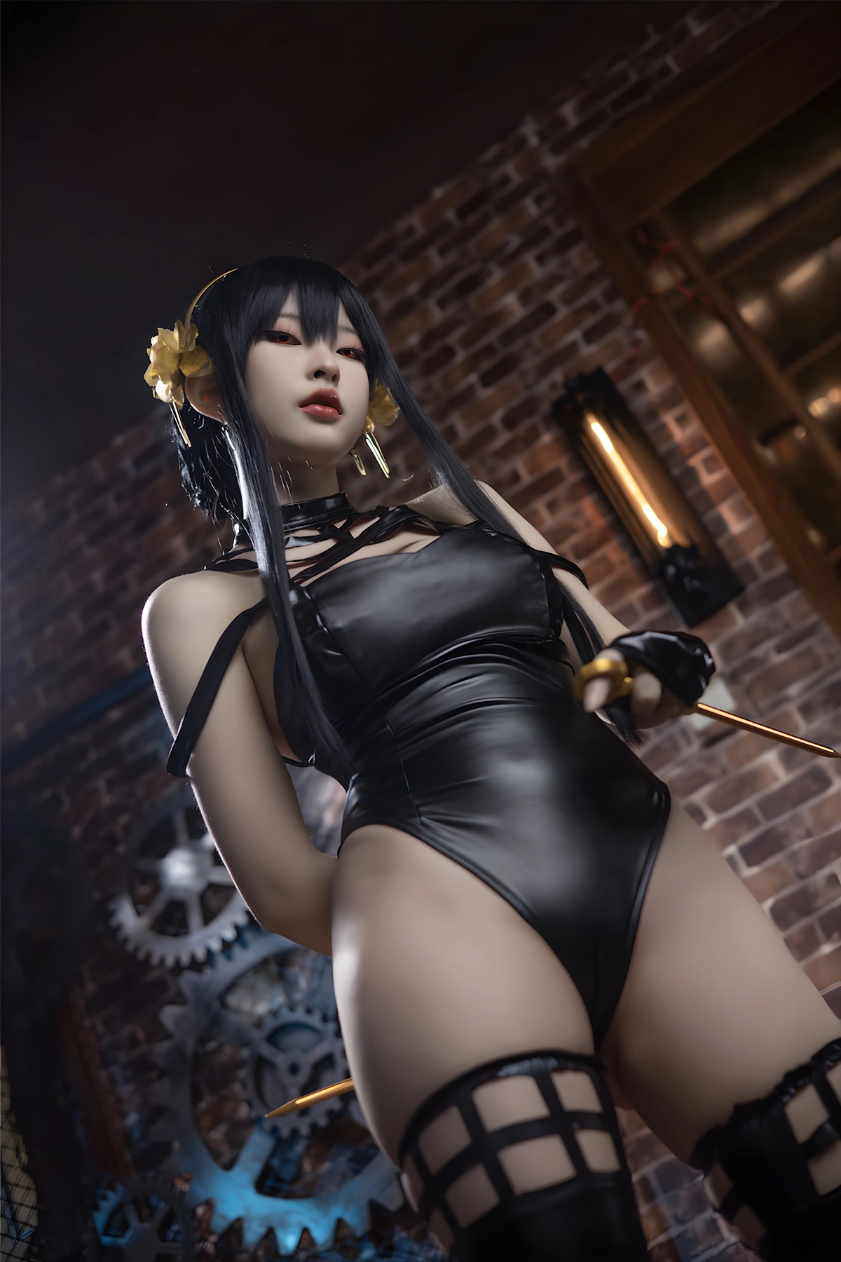Cosplay 清水由乃 – 约尔兔女郎 - P26