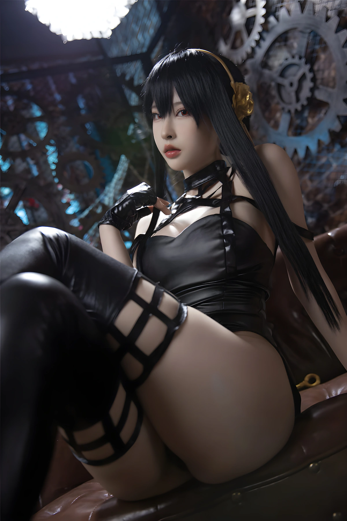 Cosplay 清水由乃 – 约尔兔女郎 - P36