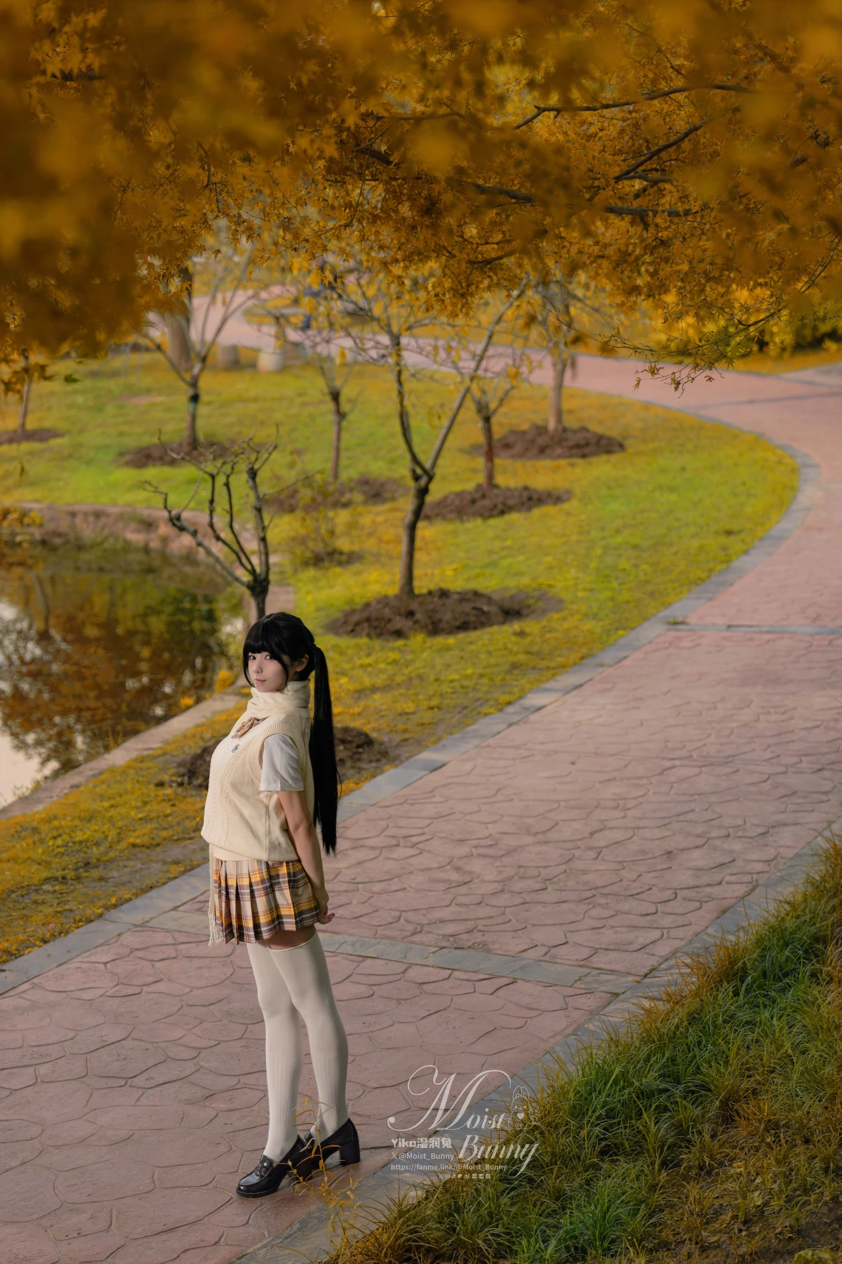 Cosplay 黏黏团子兔 – 冬の邂逅 小舞蹈 - P2