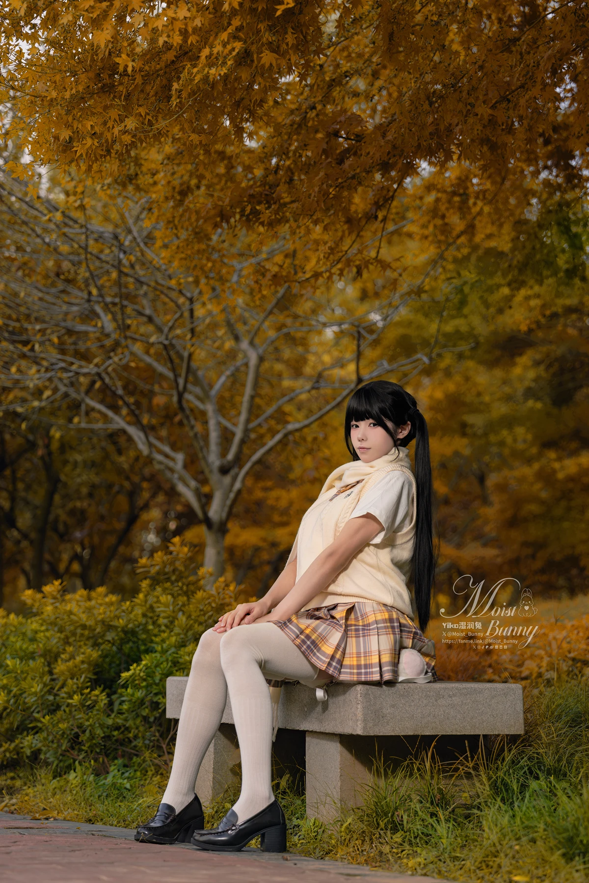 Cosplay 黏黏团子兔 – 冬の邂逅 小舞蹈 - P3