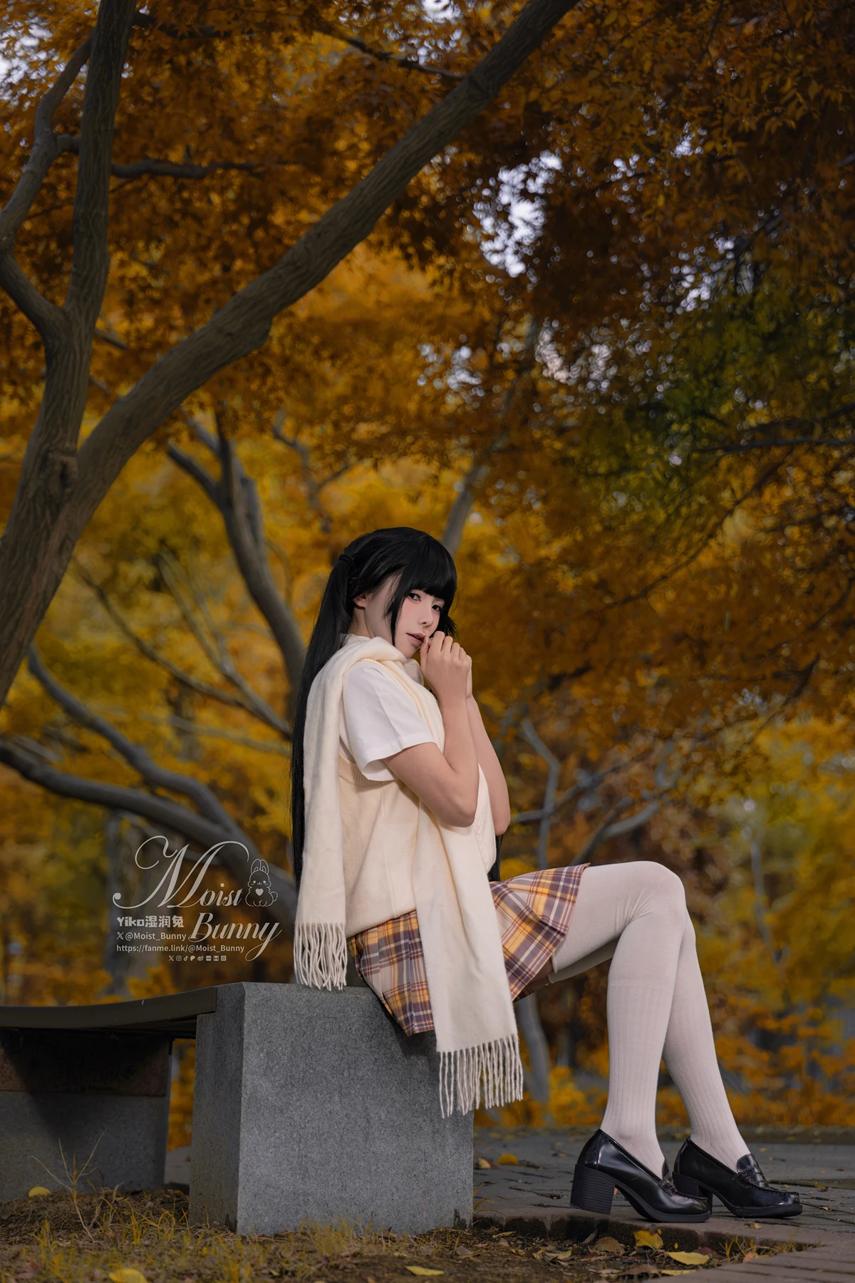 Cosplay 黏黏团子兔 – 冬の邂逅 小舞蹈 - P4