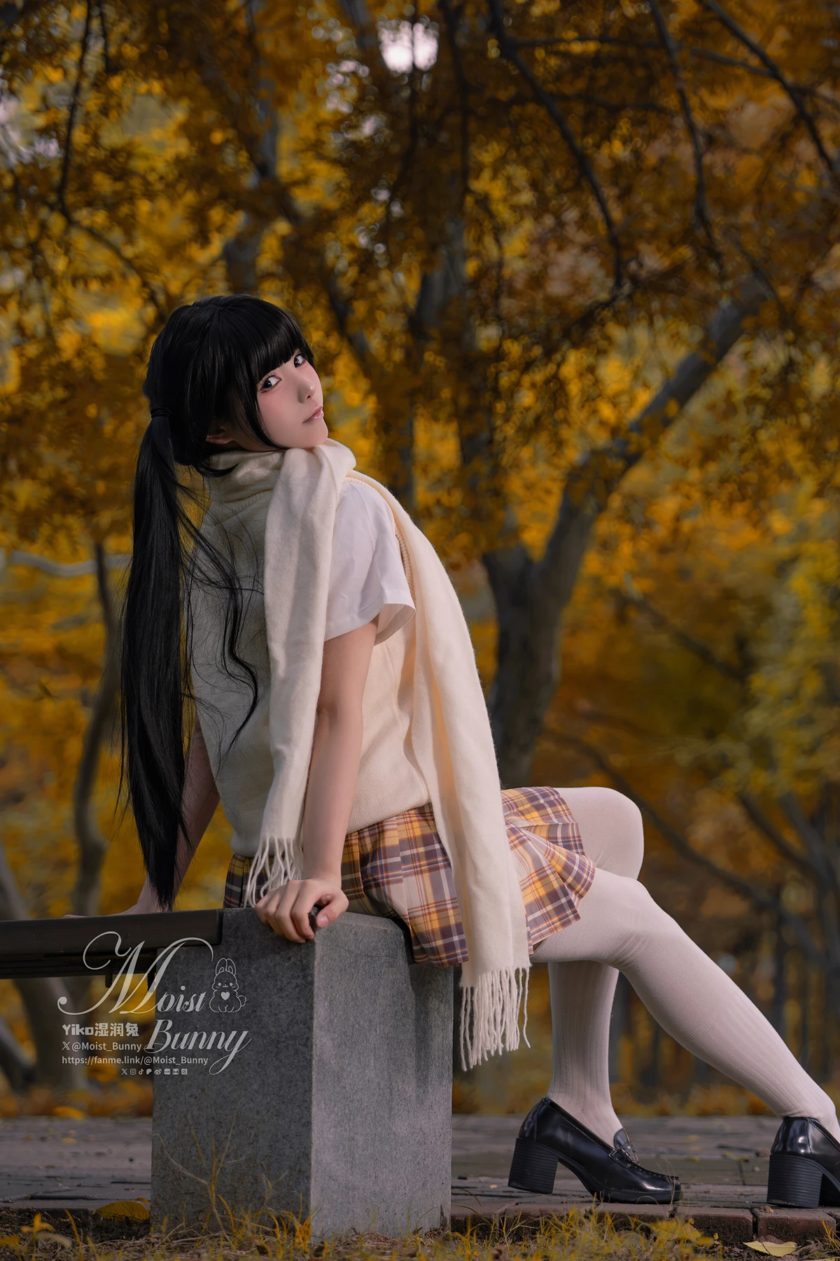 Cosplay 黏黏团子兔 – 冬の邂逅 小舞蹈 - P5