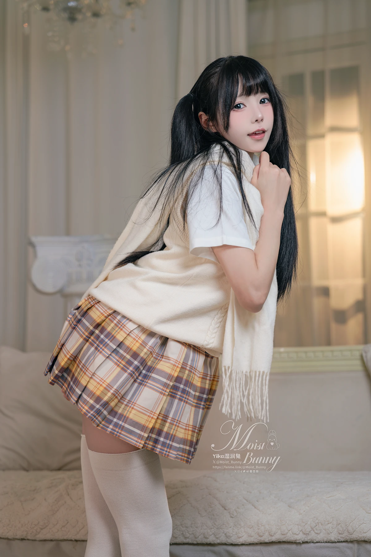 Cosplay 黏黏团子兔 – 冬の邂逅 小舞蹈 - P8
