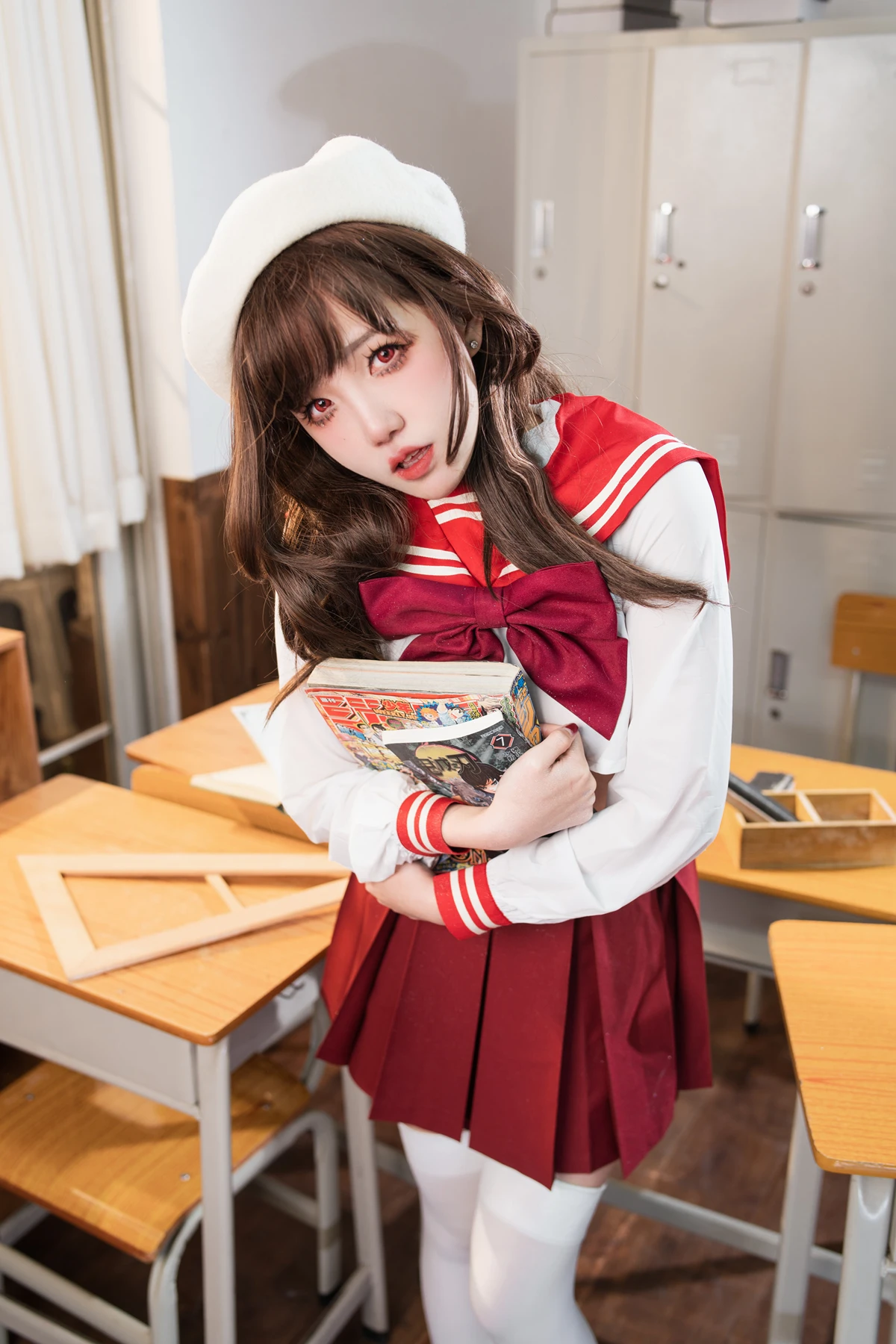 Cosplay 阿薰kaOri – 白虎女高中生 - P2
