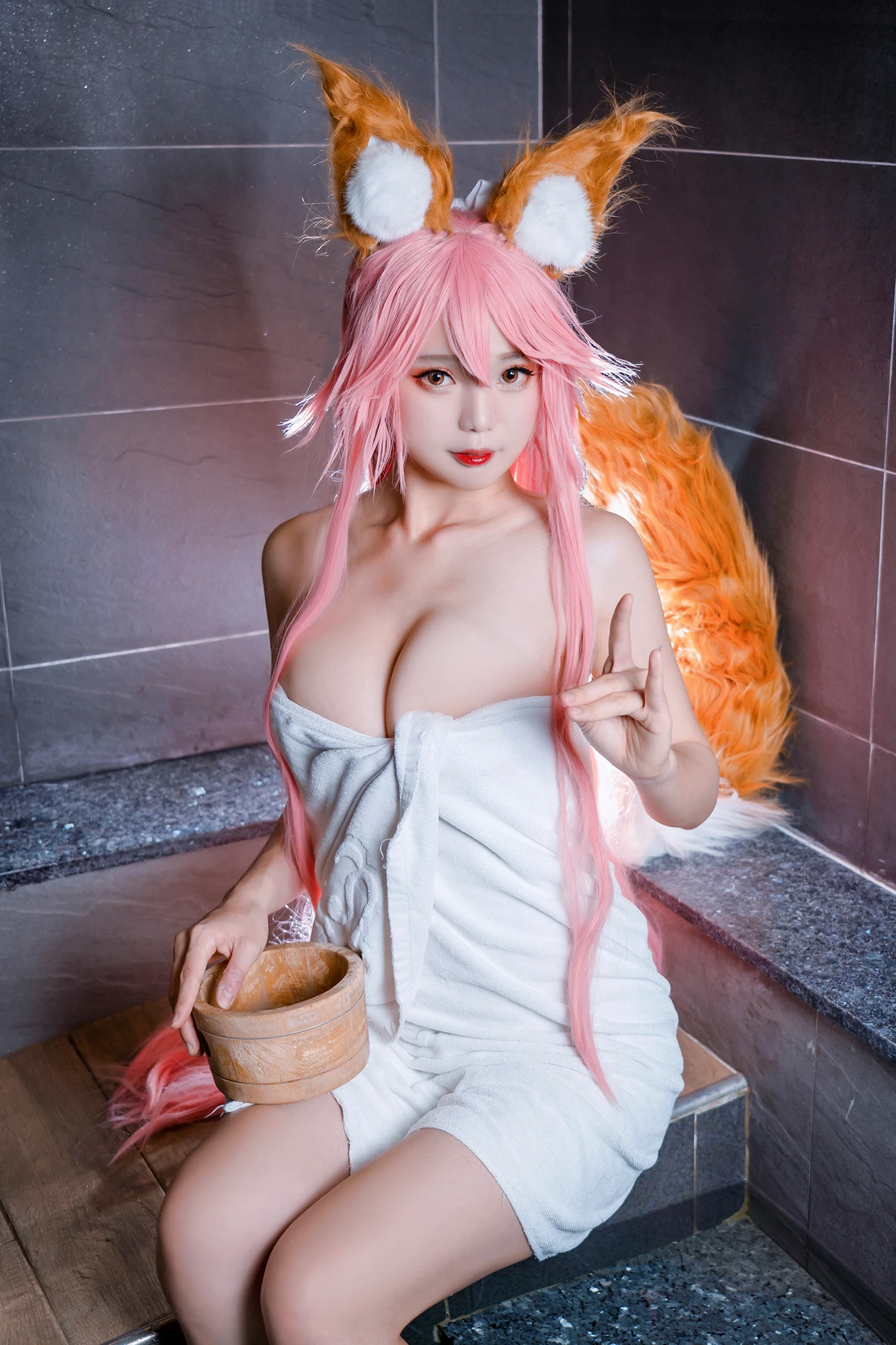 Cosplay 雪貓Yuki – Tamamo - P27