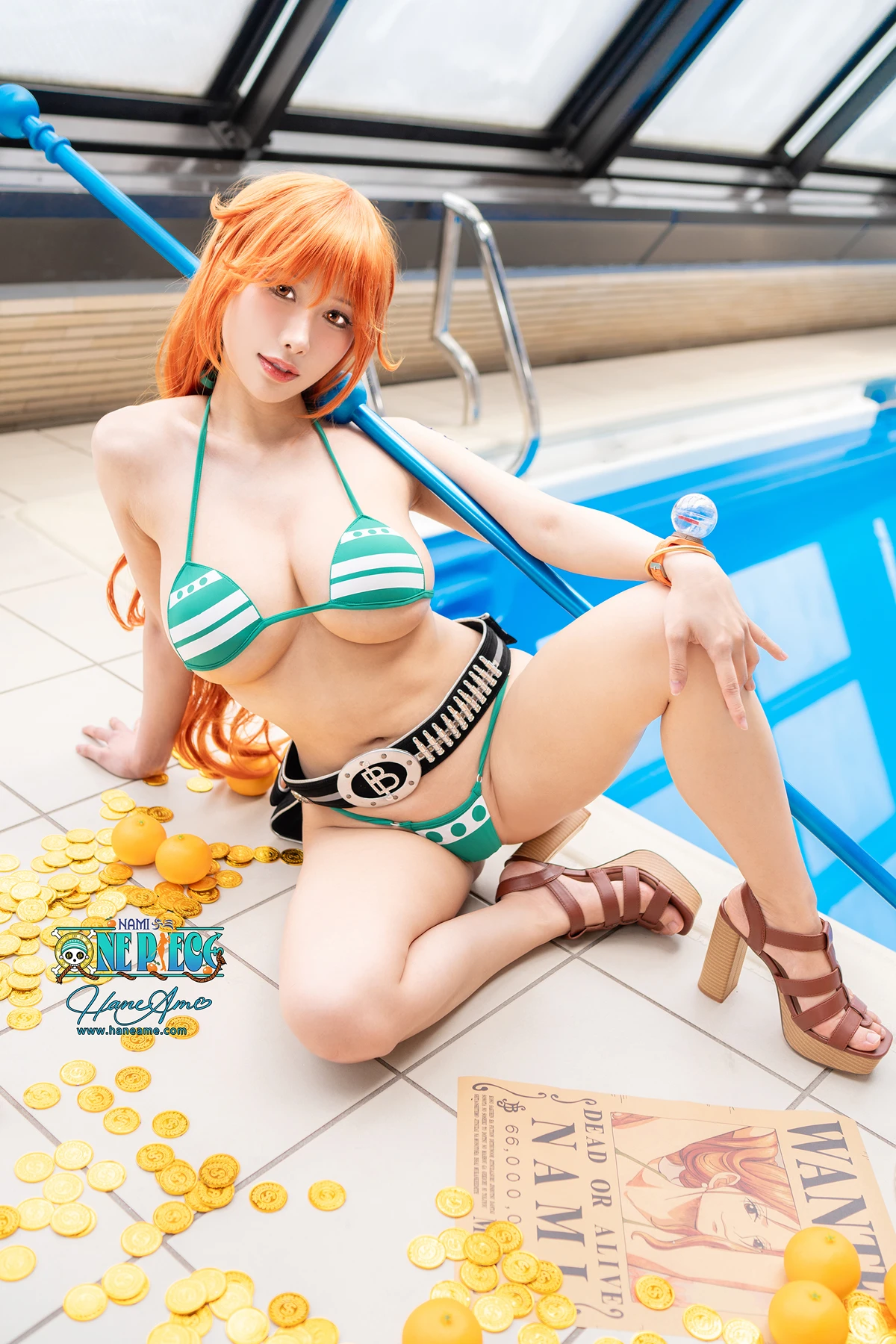 Cosplay 雨波HaneAme – 海贼王娜美 Nami Cat - P18