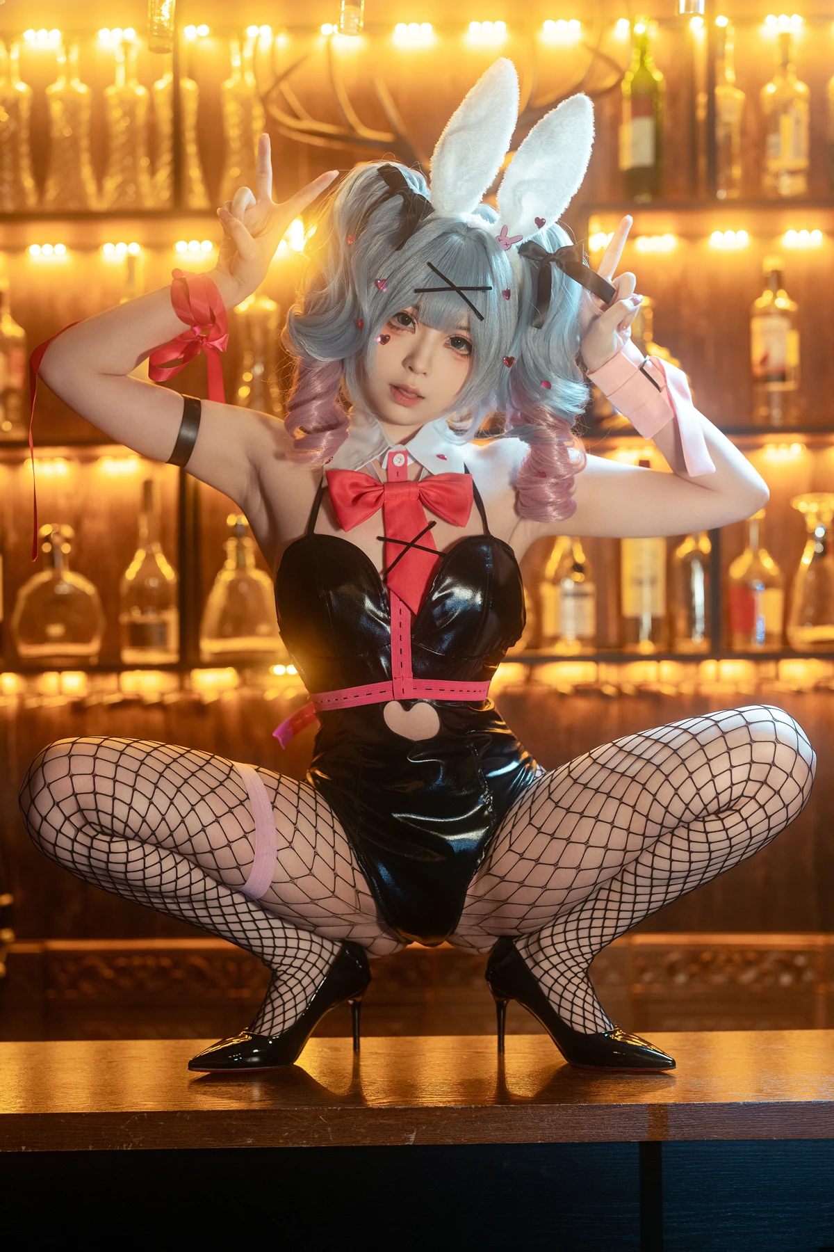Cosplay 幼水铃衣 – VOCALOID 初音未来 兔子洞 - P9