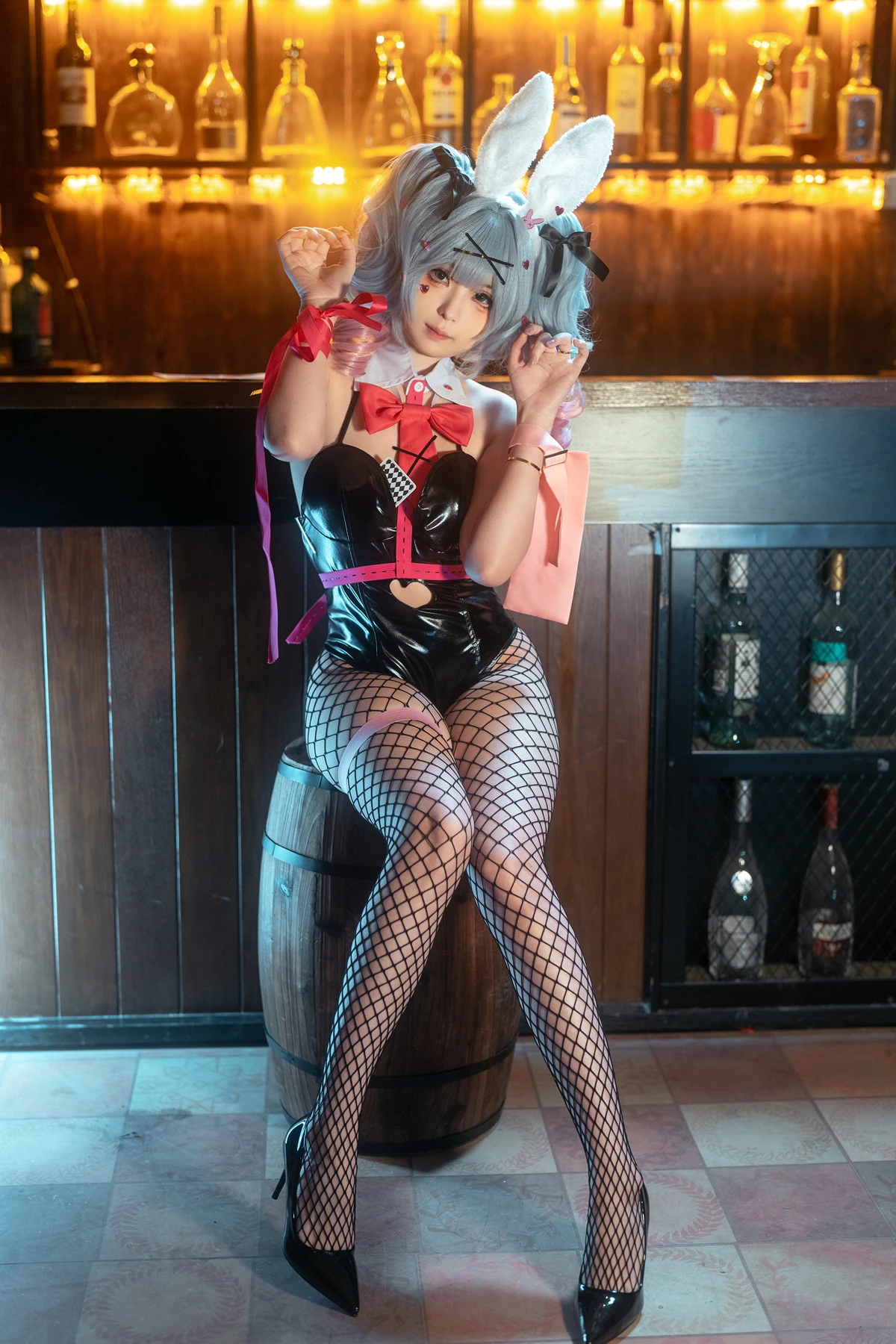 Cosplay 幼水铃衣 – VOCALOID 初音未来 兔子洞 - P23