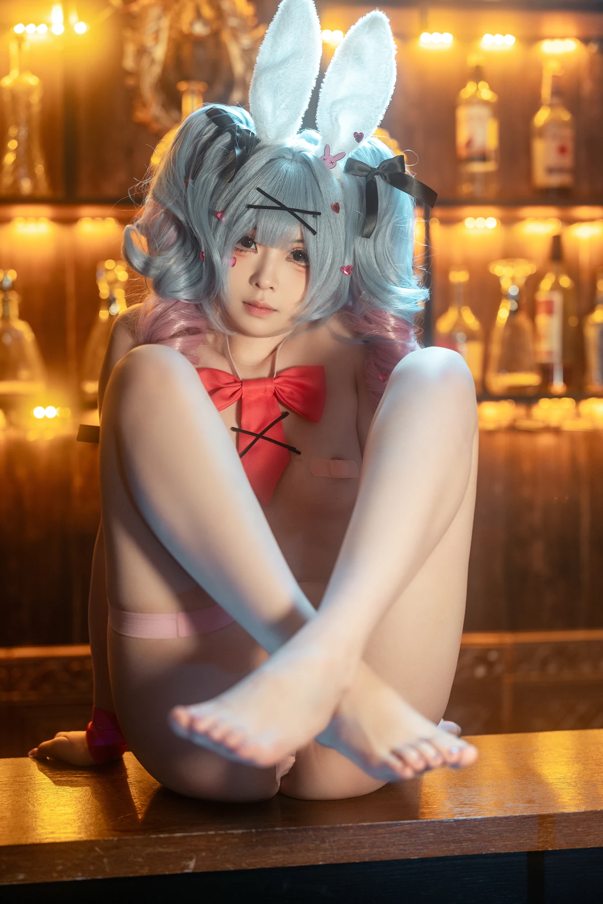 Cosplay 幼水铃衣 – VOCALOID 初音未来 兔子洞 - P62