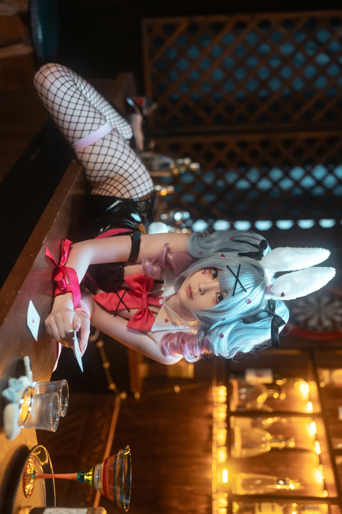 Cosplay 幼水铃衣 – VOCALOID 初音未来 兔子洞 - P6