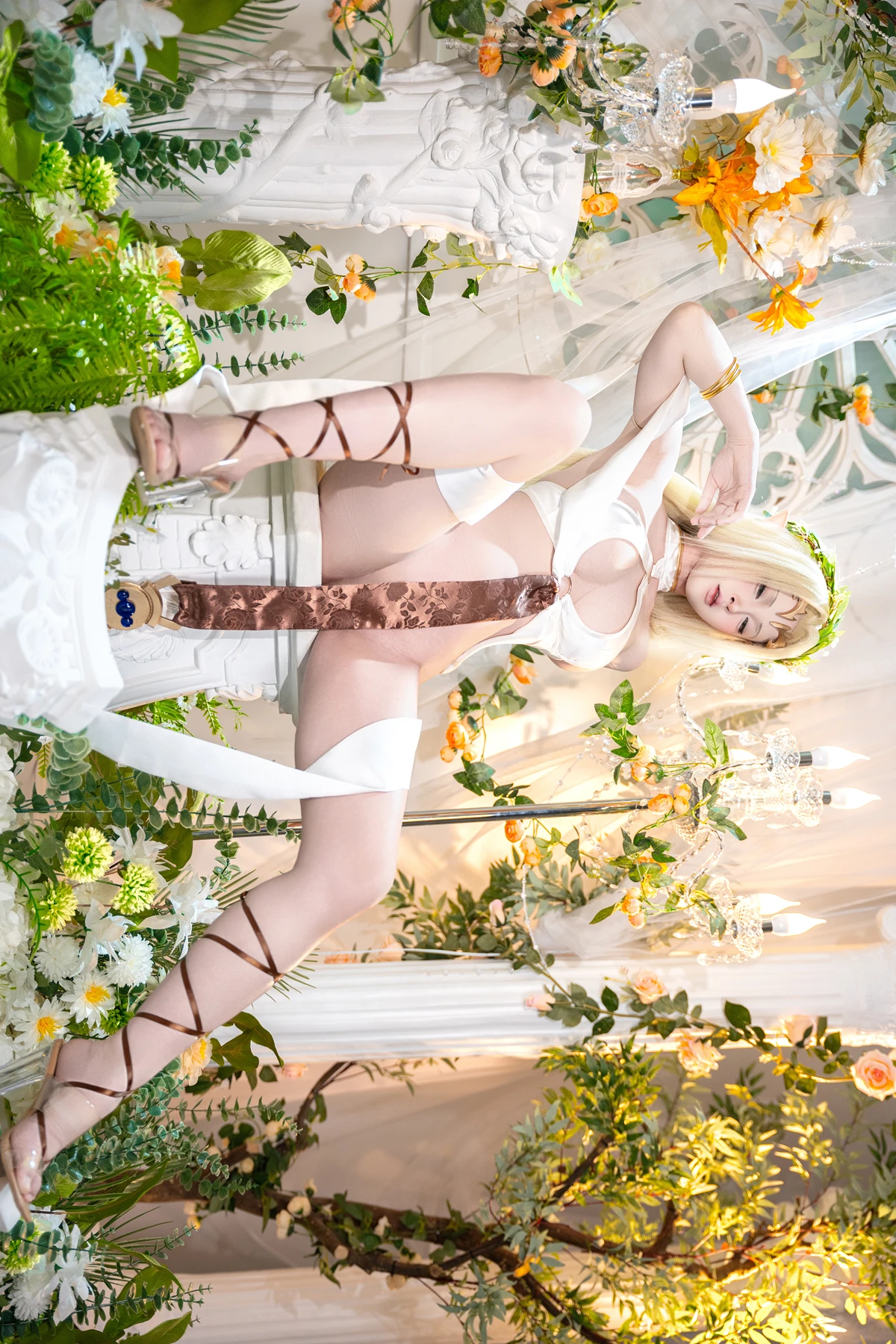 Cosplay 清水由乃 – 白精灵 塞雷斯汀 - P15