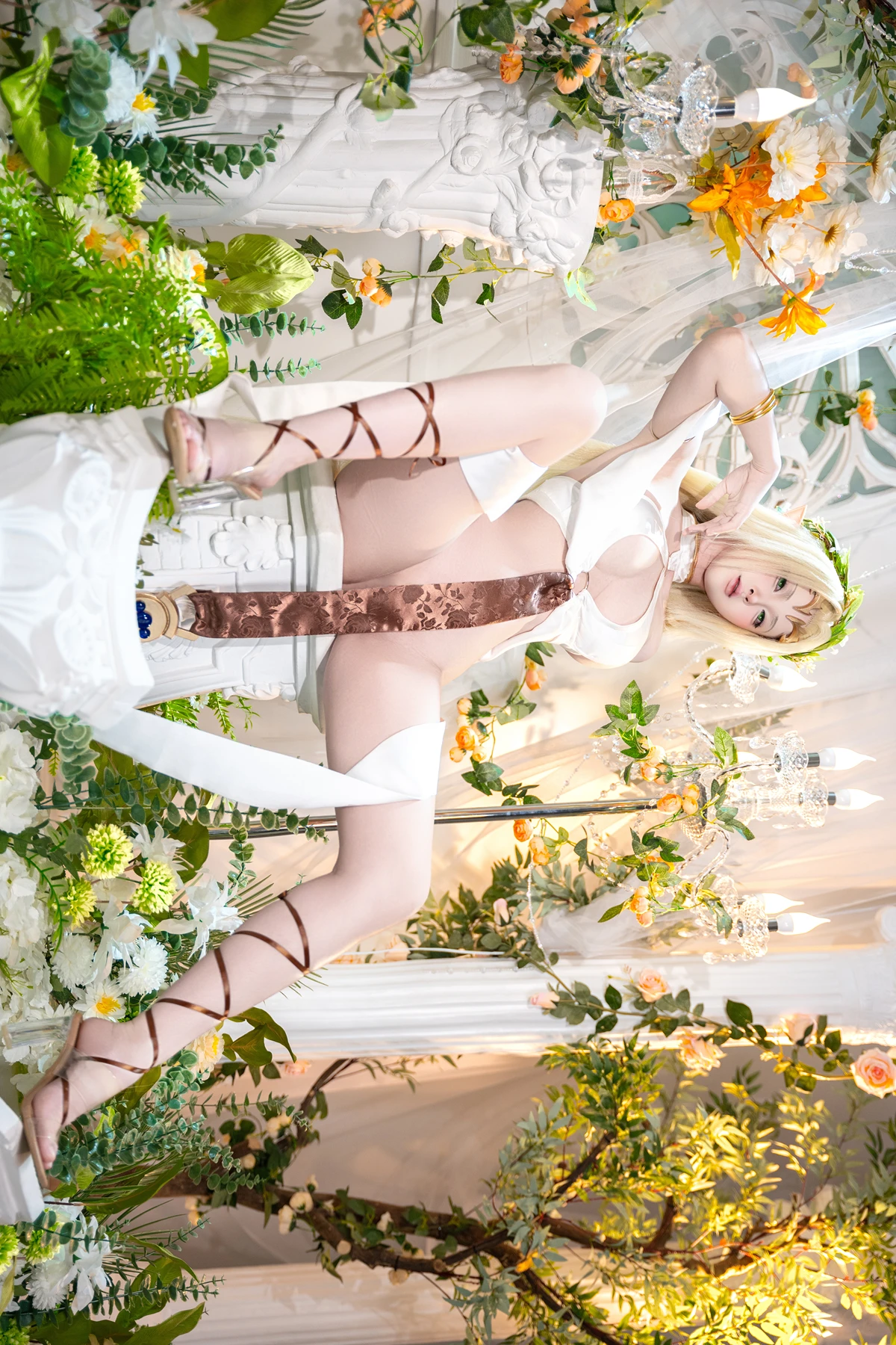 Cosplay 清水由乃 – 白精灵 塞雷斯汀 - P16