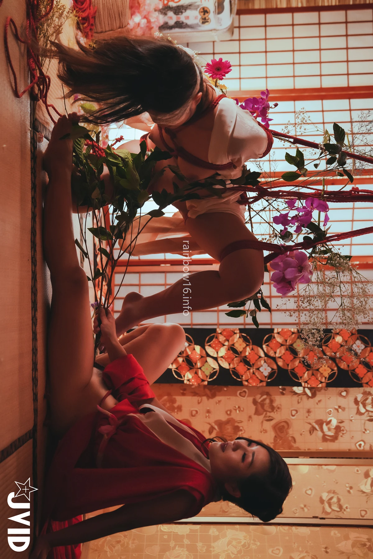 JVID Maya女王 & 掉掉 – 名品花器 - P30