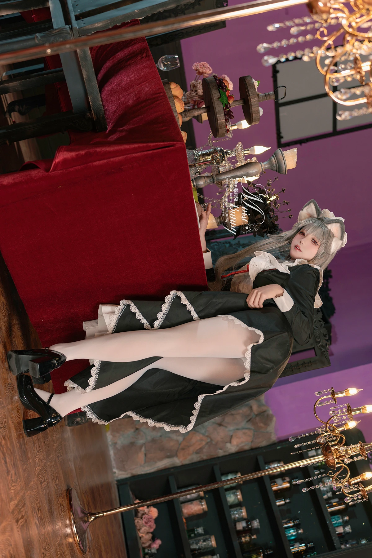 Cosplay 黏黏团子兔 – 2月月票特典 『菲奇子女仆』 - P9
