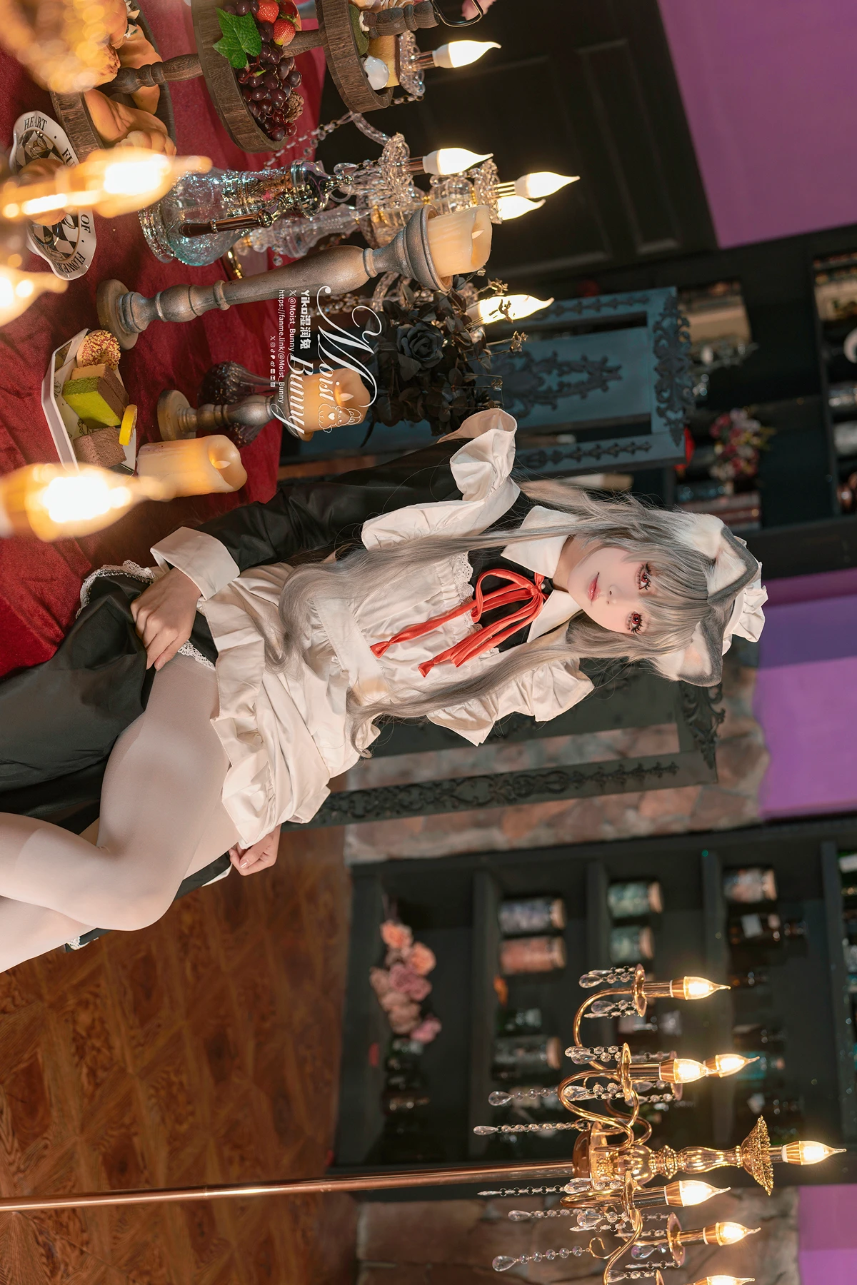 Cosplay 黏黏团子兔 – 2月月票特典 『菲奇子女仆』 - P6