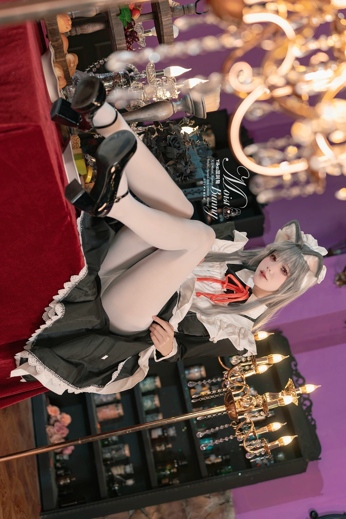 Cosplay 黏黏团子兔 – 2月月票特典 『菲奇子女仆』 - P7