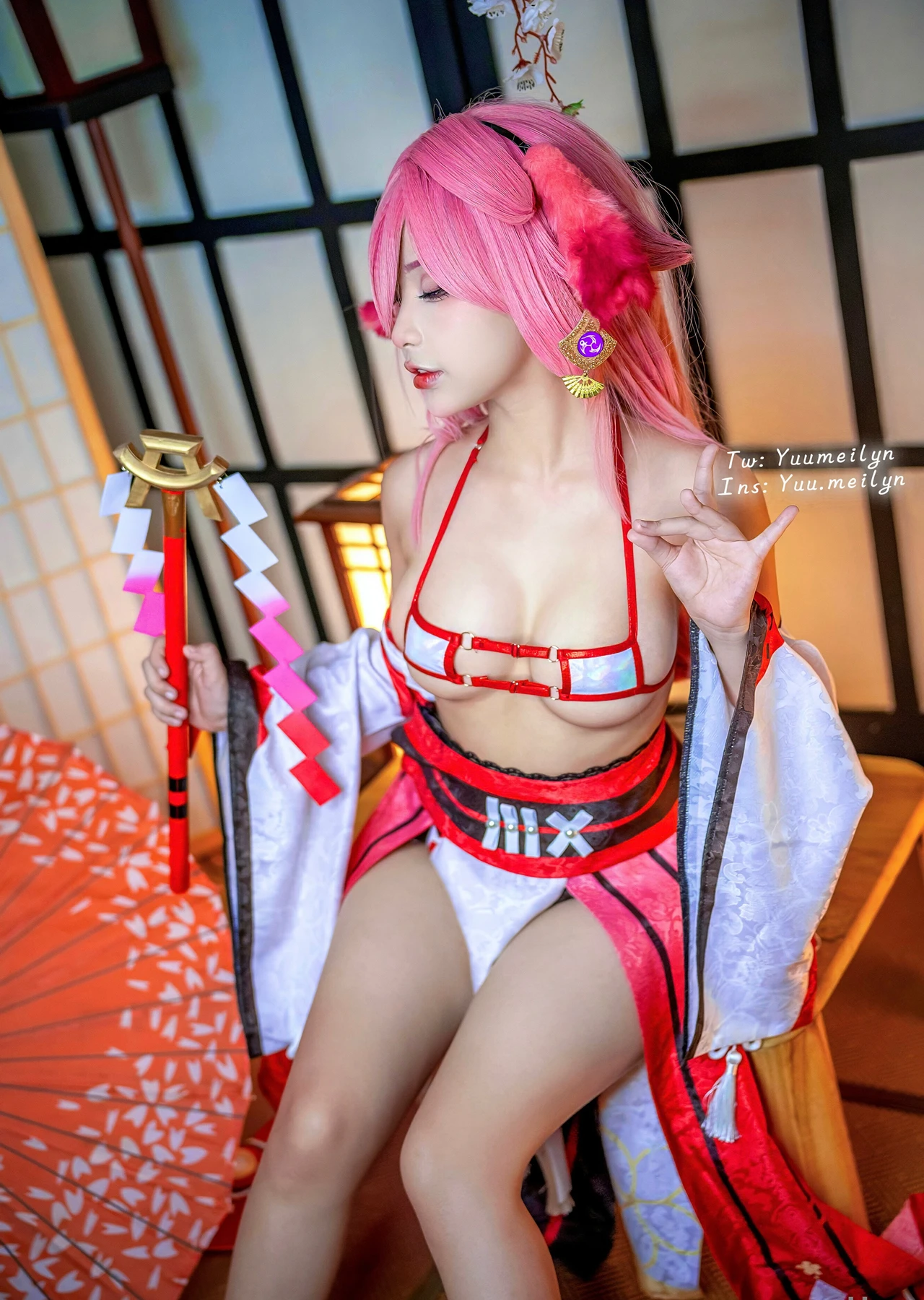 Cosplay linhi_cute Yuumeilyn – 八重神子 - P15