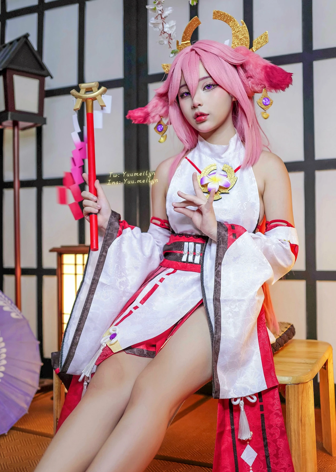 Cosplay linhi_cute Yuumeilyn – 八重神子 - P2