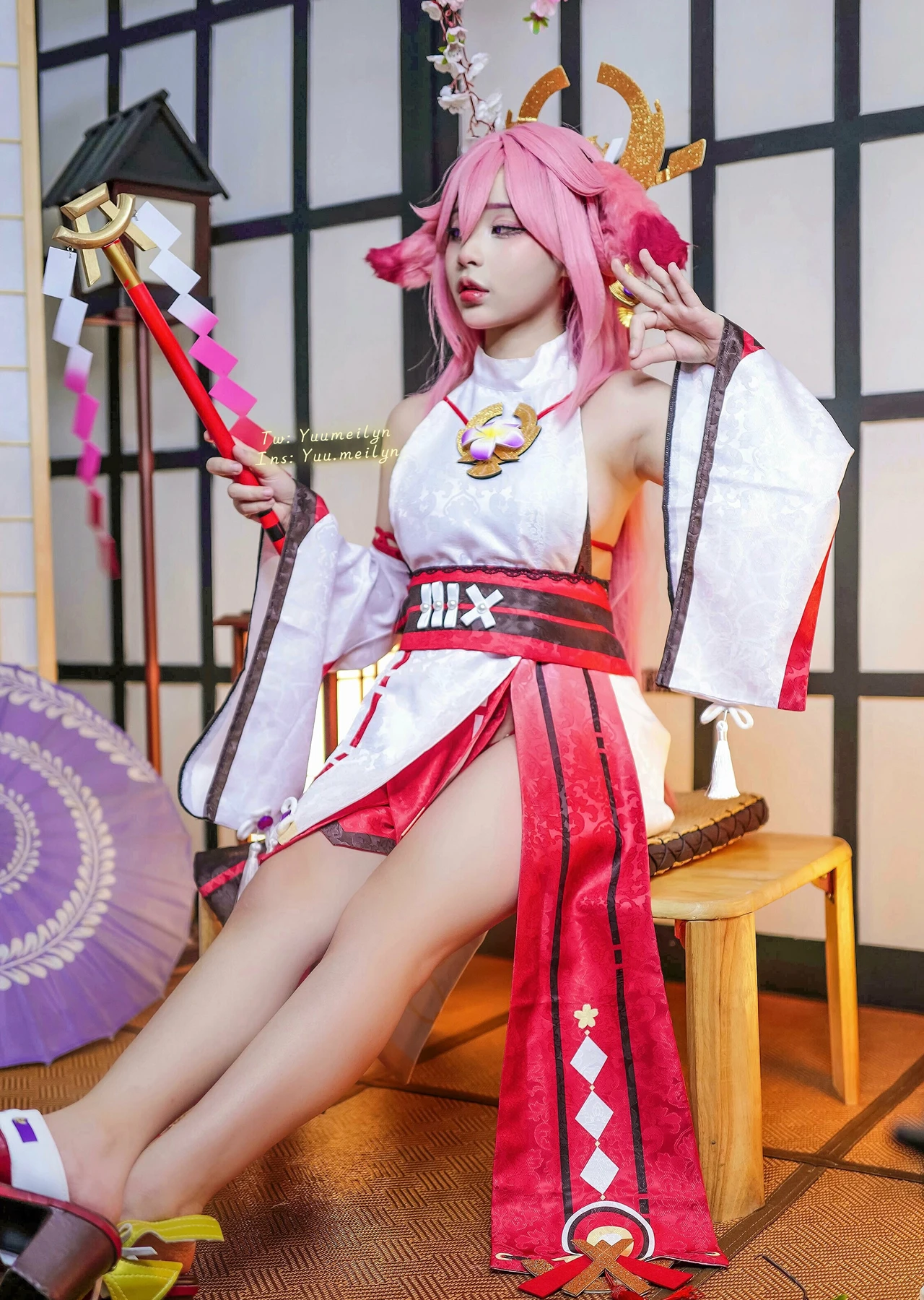 Cosplay linhi_cute Yuumeilyn – 八重神子 - P3