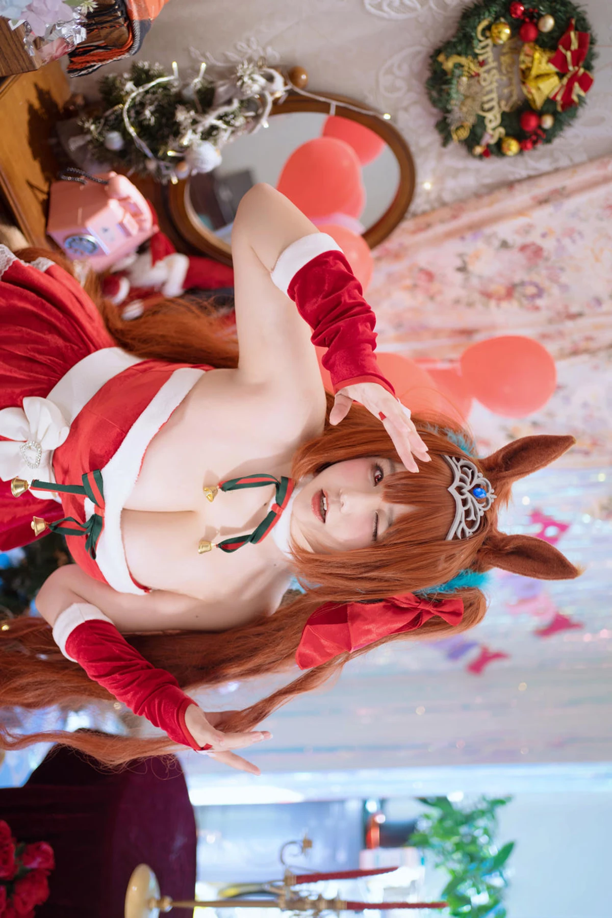 Cosplay 阿半今天很开心 – 赛马娘 大和赤骥·绯红的星落之夜 - P21