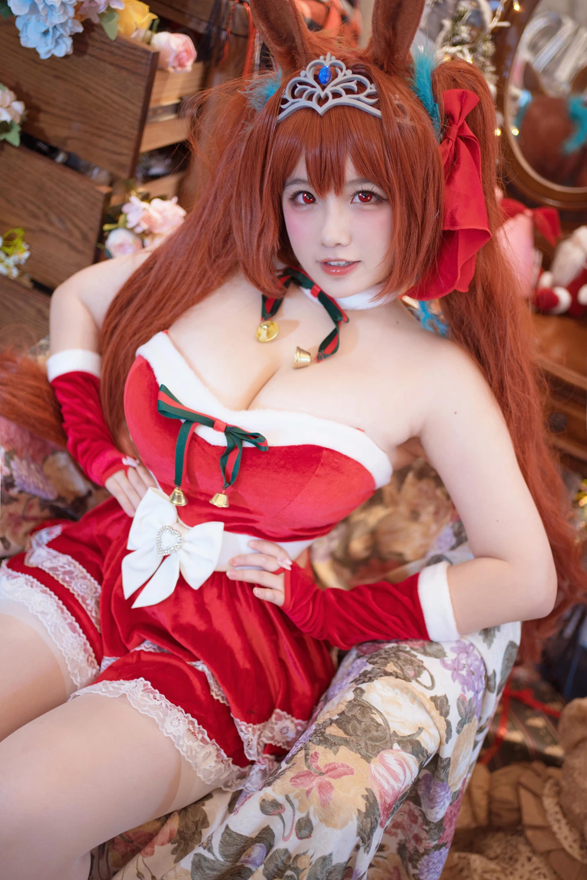 Cosplay 阿半今天很开心 – 赛马娘 大和赤骥·绯红的星落之夜 - P39