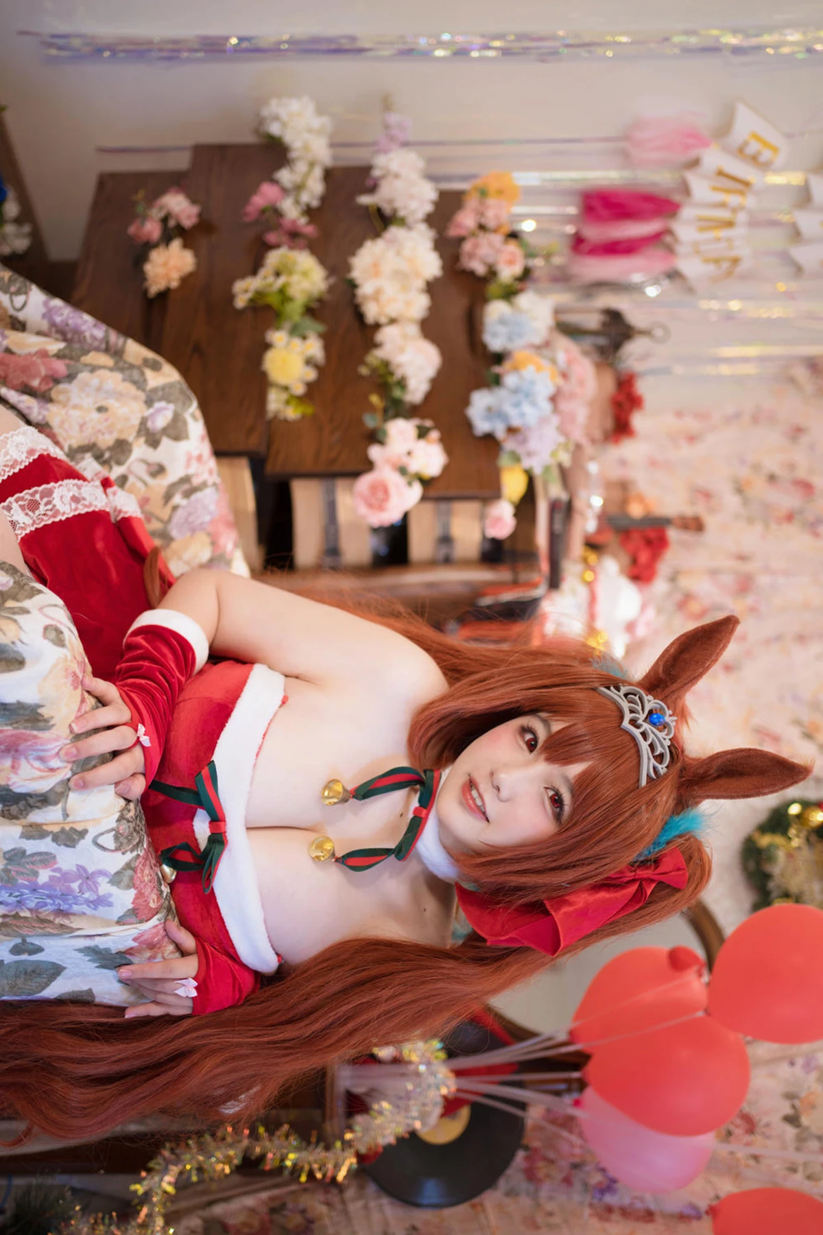 Cosplay 阿半今天很开心 – 赛马娘 大和赤骥·绯红的星落之夜 - P47