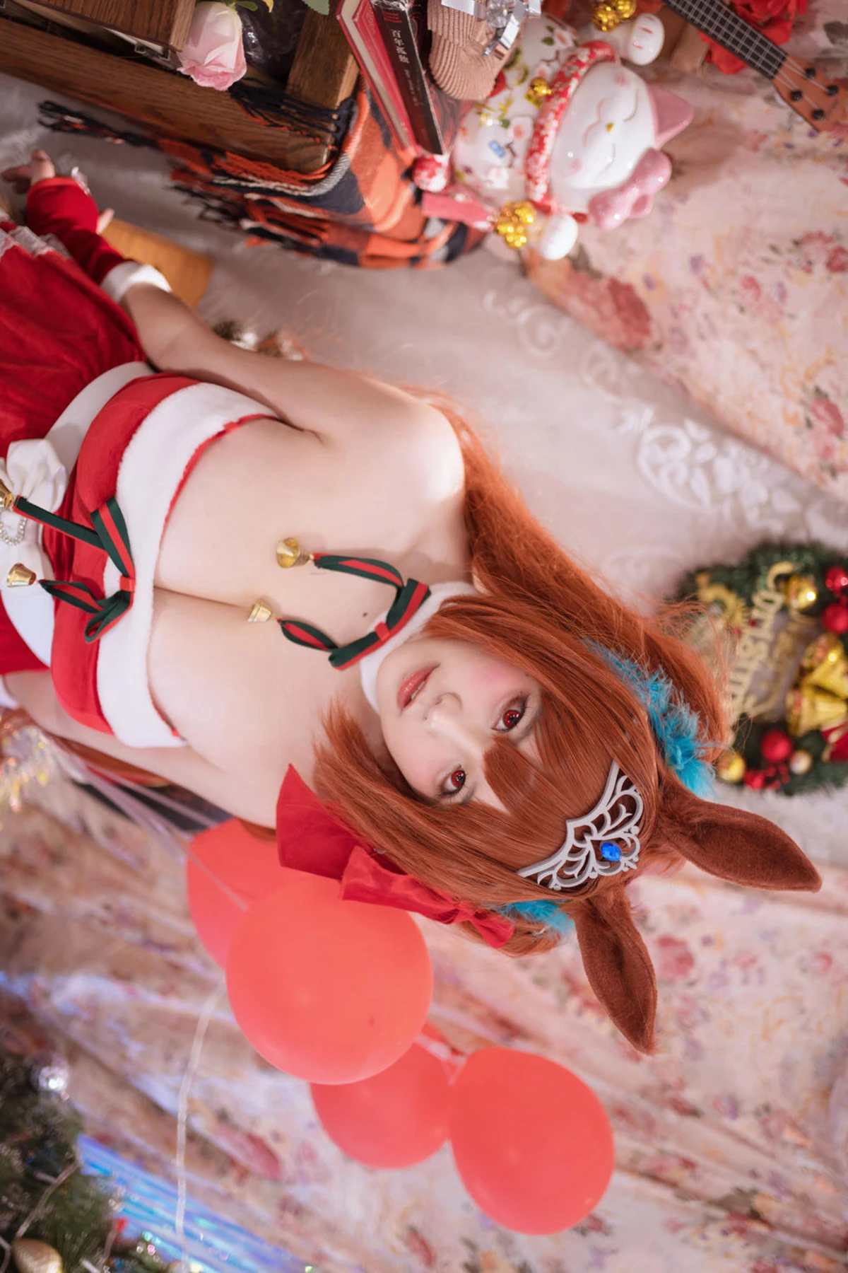 Cosplay 阿半今天很开心 – 赛马娘 大和赤骥·绯红的星落之夜 - P7