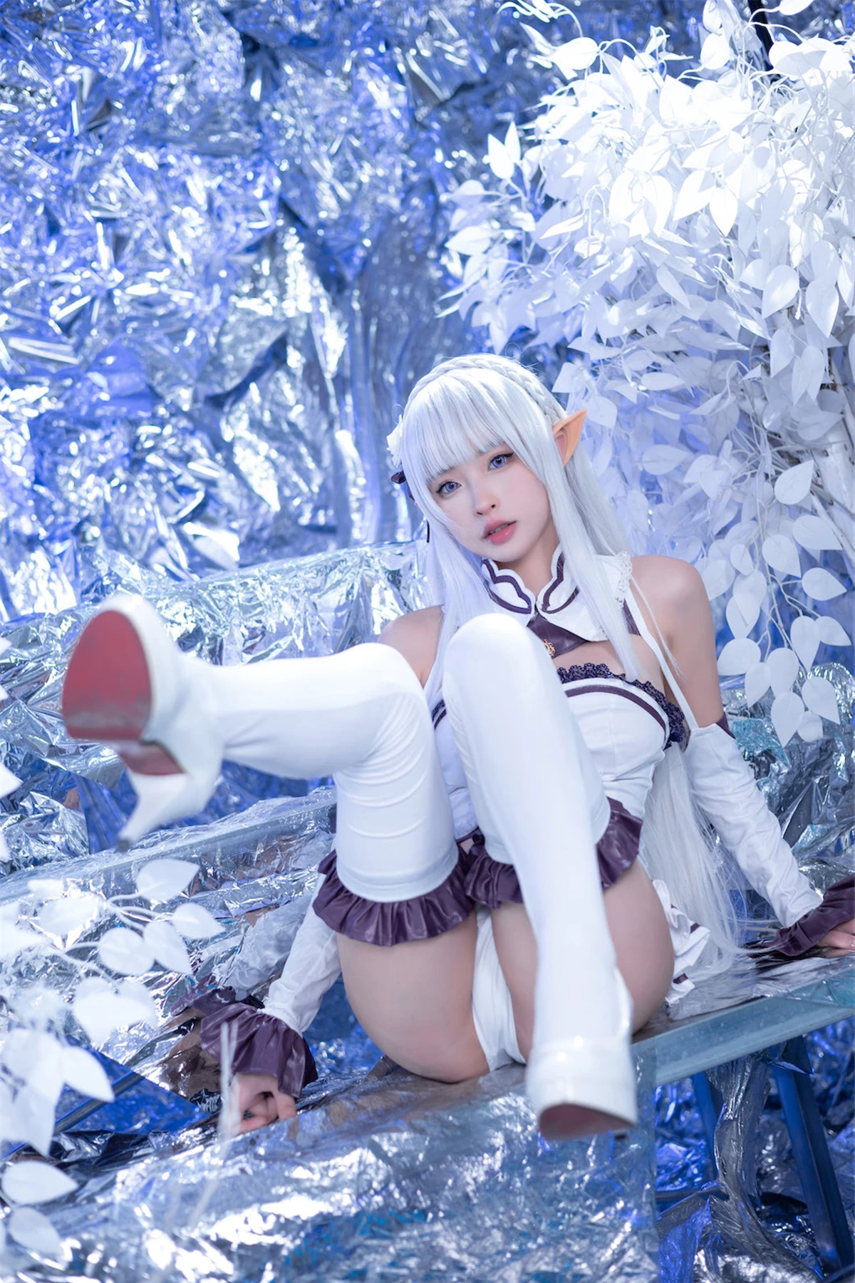 Cosplay 清水由乃 – 重生之我是艾米莉亚 - P15