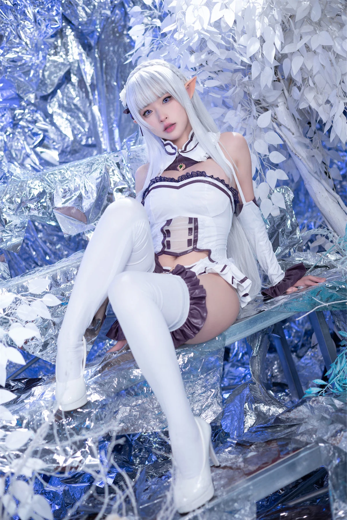Cosplay 清水由乃 – 重生之我是艾米莉亚 - P16