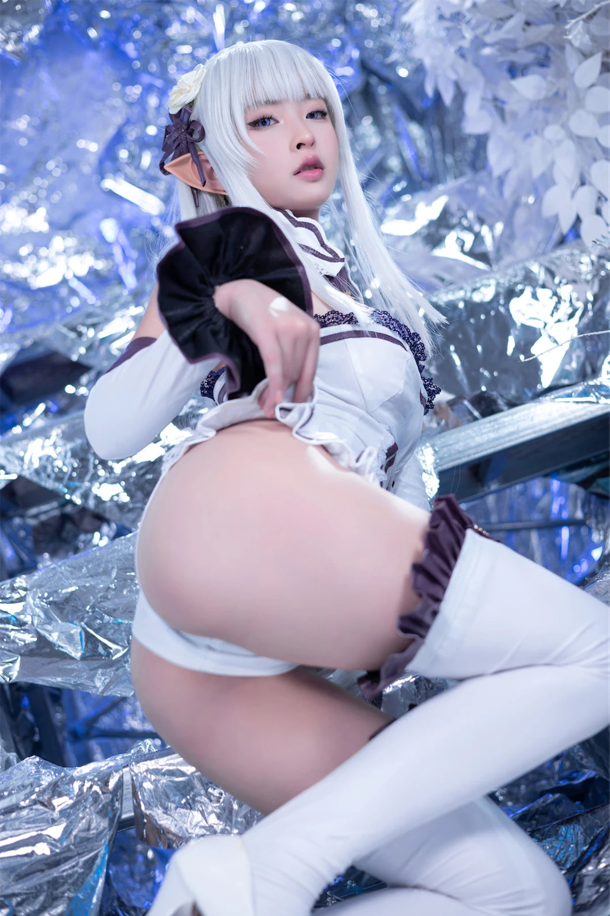 Cosplay 清水由乃 – 重生之我是艾米莉亚 - P33