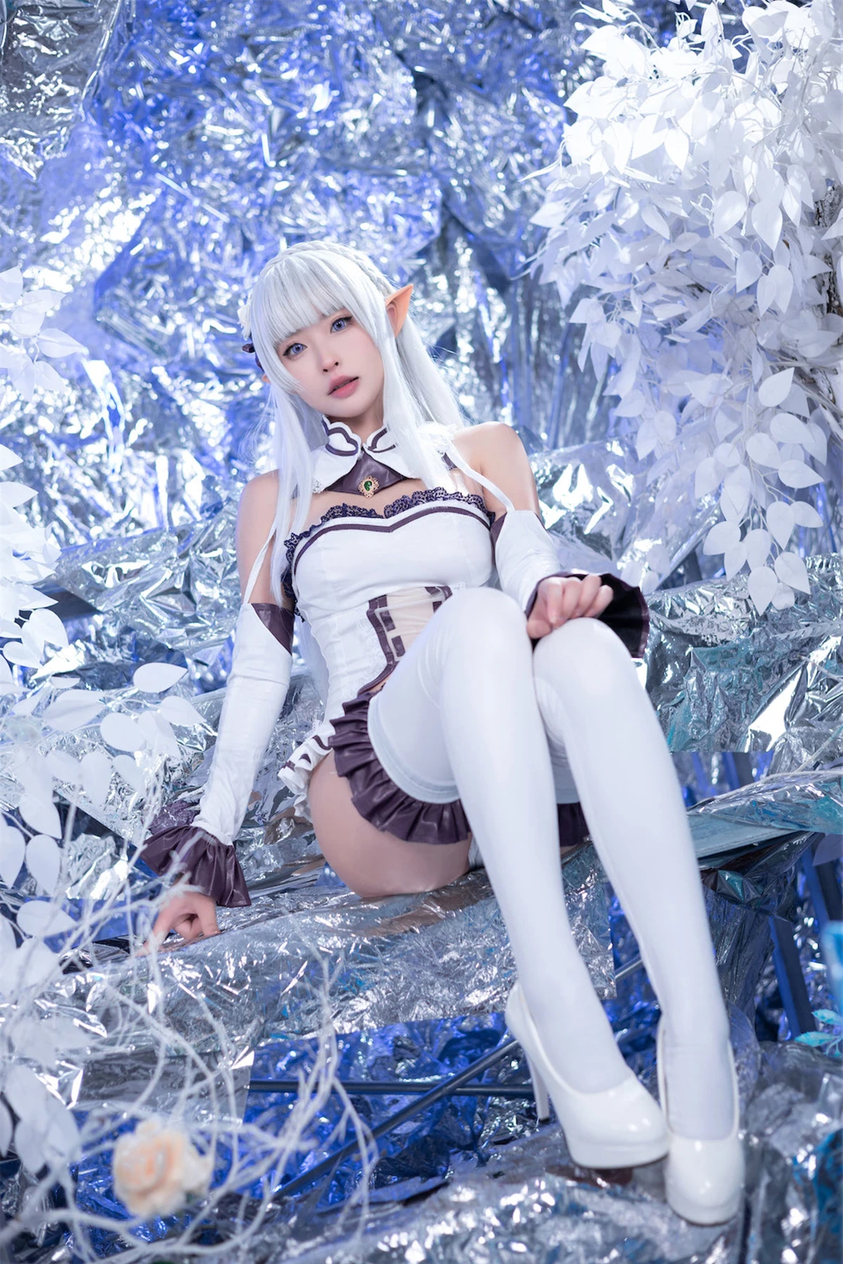 Cosplay 清水由乃 – 重生之我是艾米莉亚 - P37