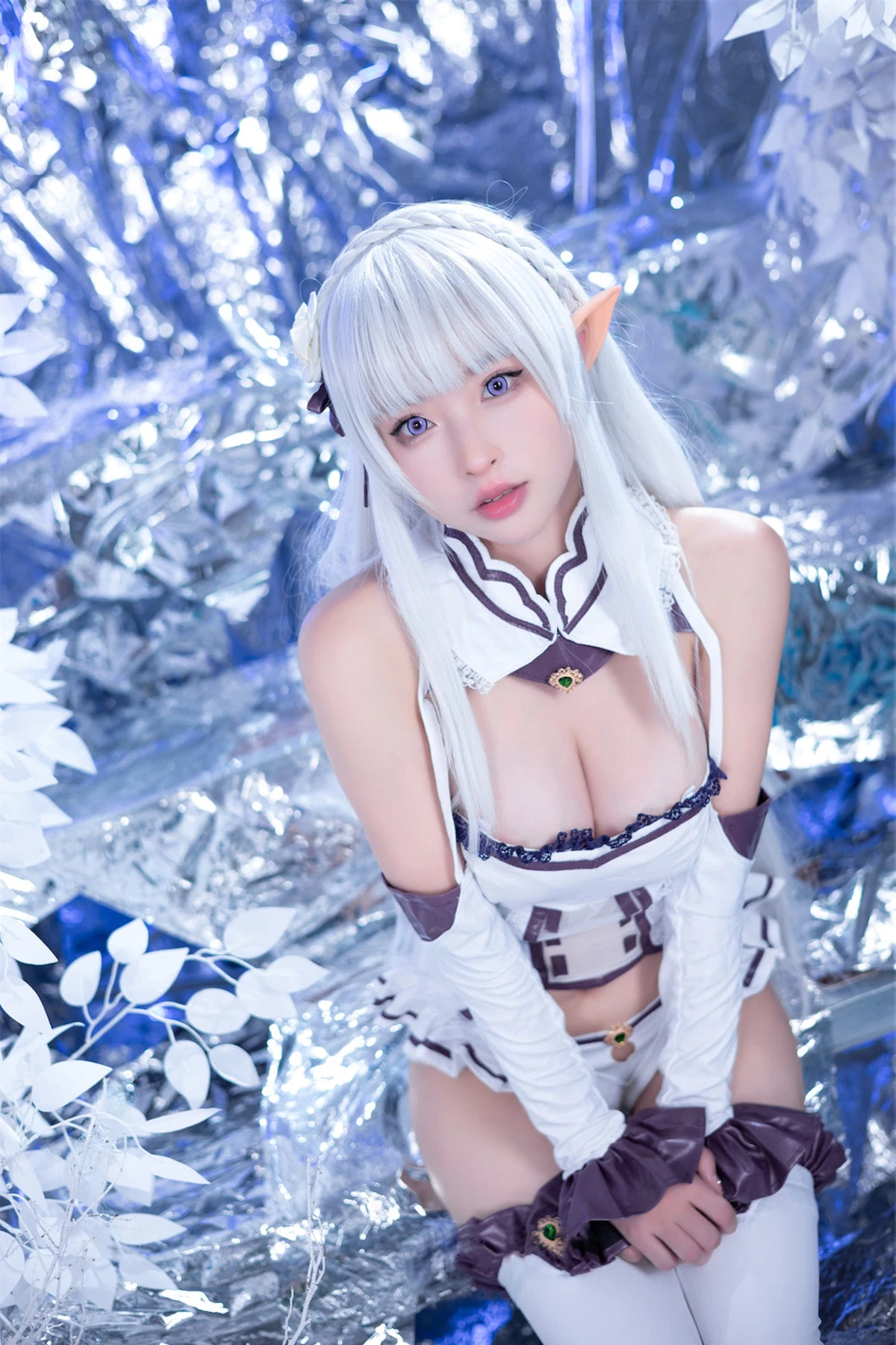 Cosplay 清水由乃 – 重生之我是艾米莉亚 - P38