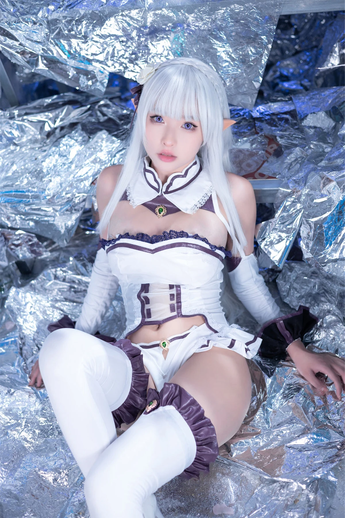 Cosplay 清水由乃 – 重生之我是艾米莉亚 - P39