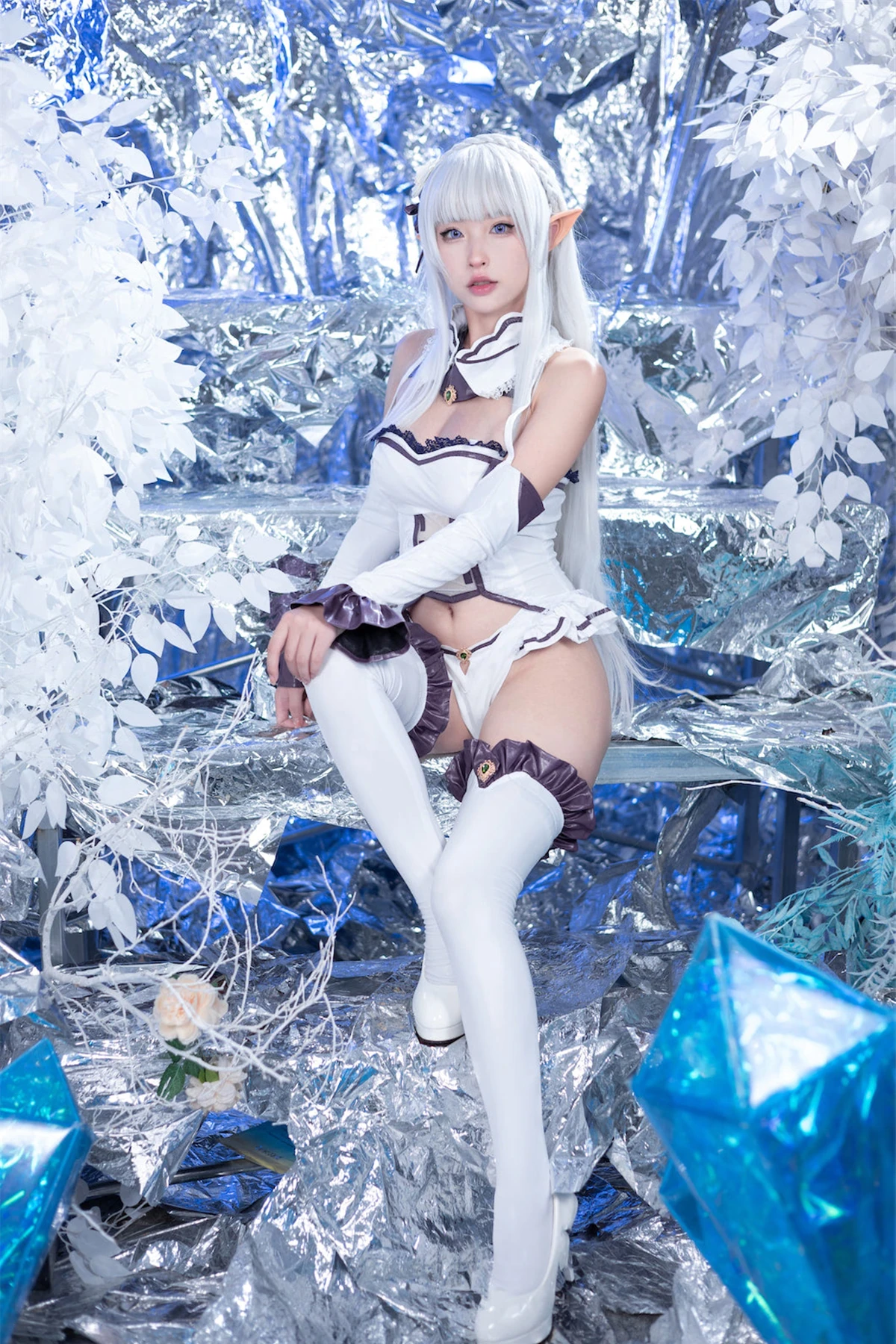 Cosplay 清水由乃 – 重生之我是艾米莉亚 - P5