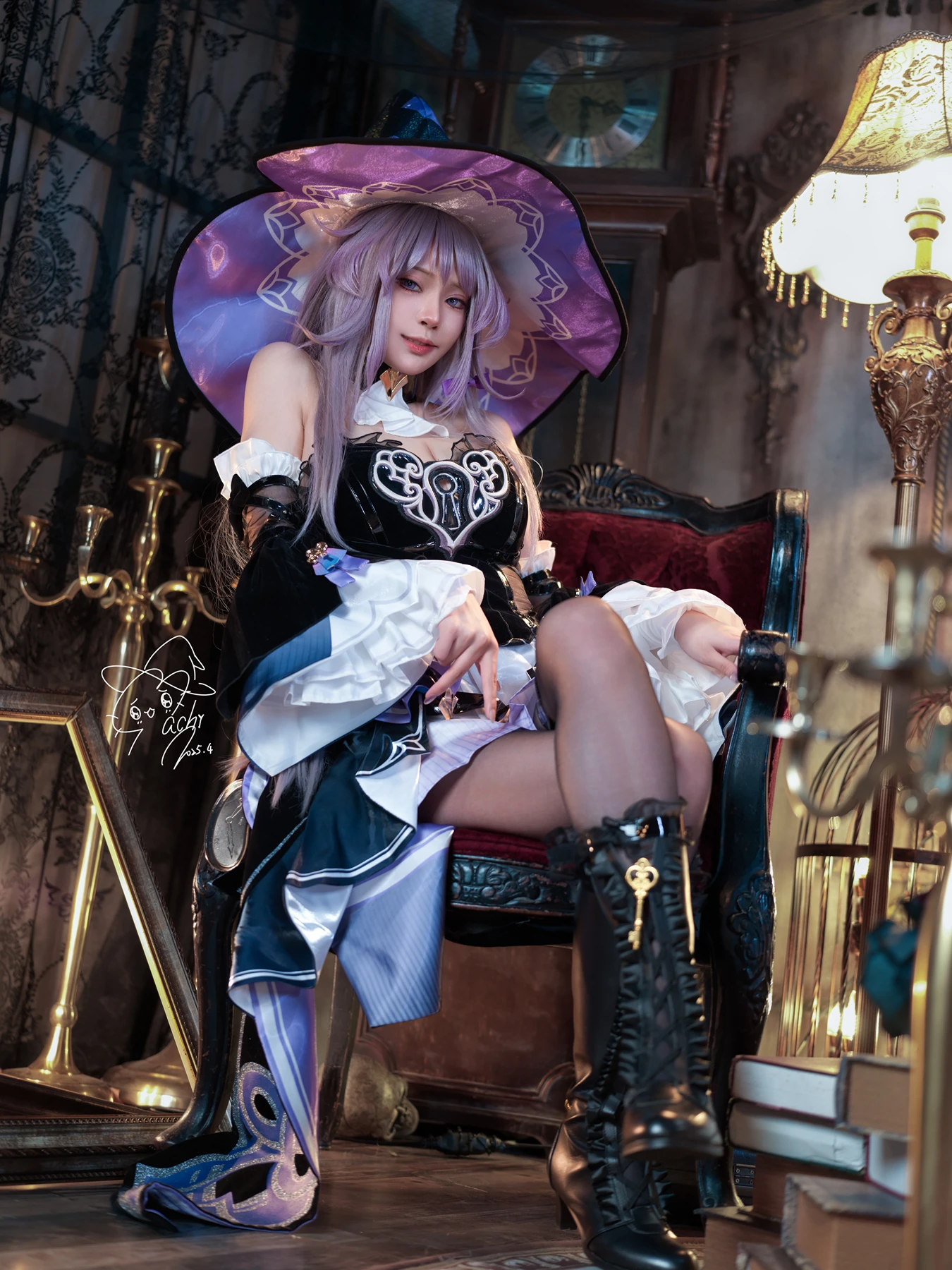 Cosplay Machi馬吉 – 大黑塔 The Herta - P9