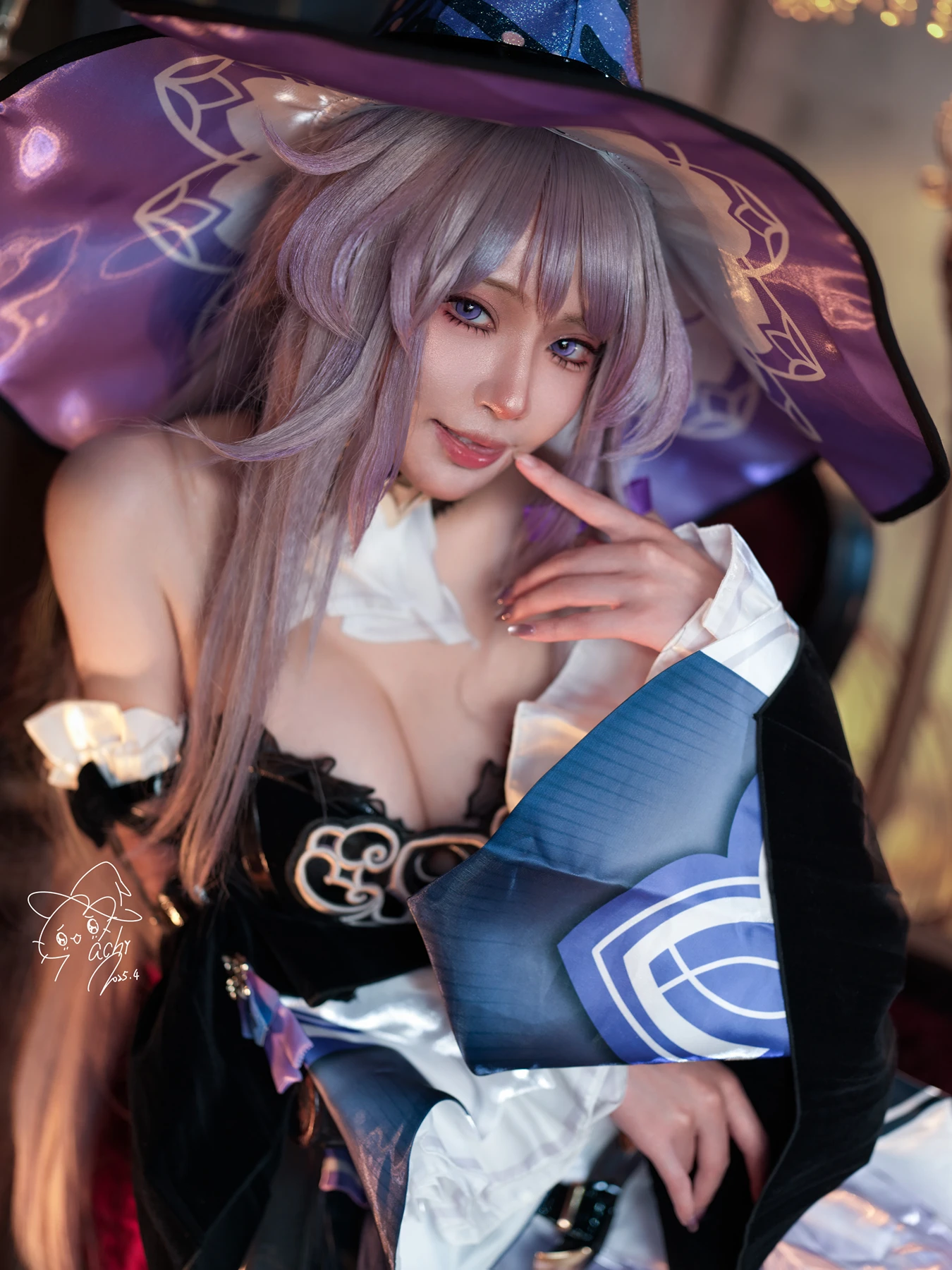 Cosplay Machi馬吉 – 大黑塔 The Herta - P15