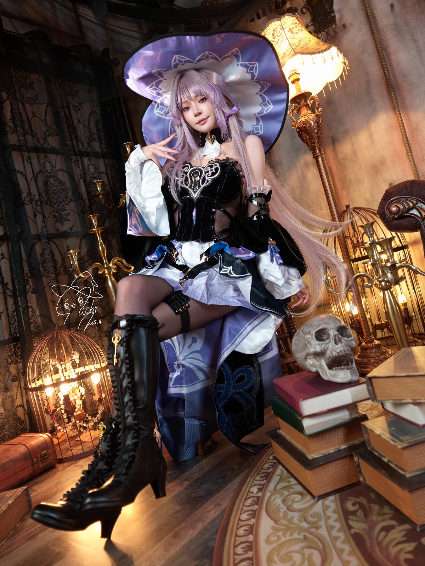 Cosplay Machi馬吉 – 大黑塔 The Herta - P1