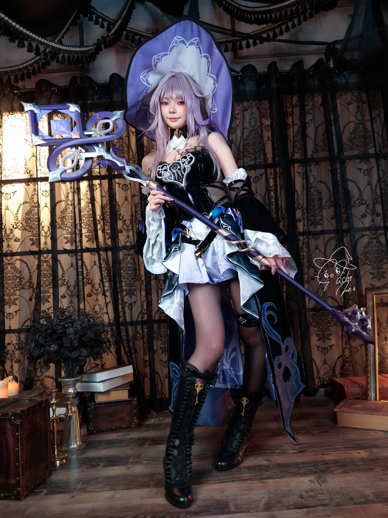 Cosplay Machi馬吉 – 大黑塔 The Herta - P19