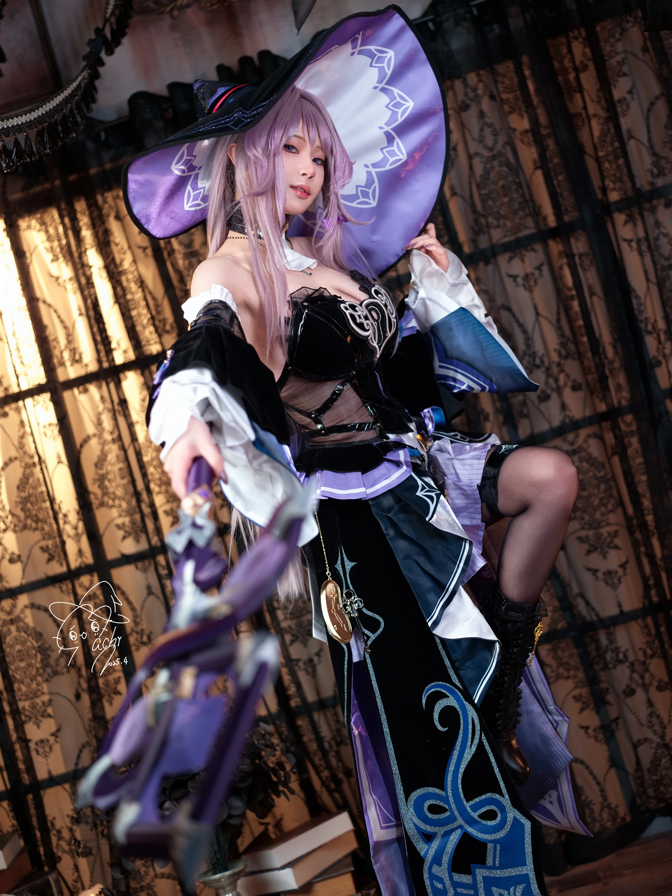 Cosplay Machi馬吉 – 大黑塔 The Herta - P21