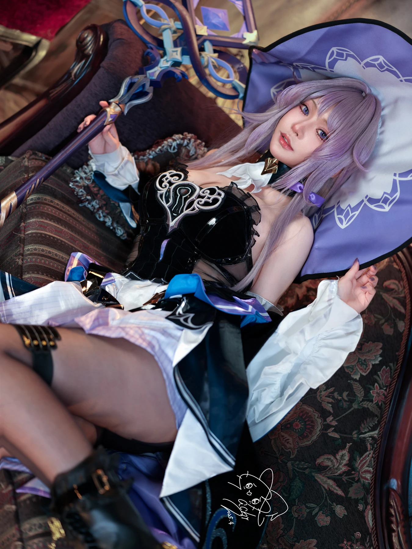 Cosplay Machi馬吉 – 大黑塔 The Herta - P24