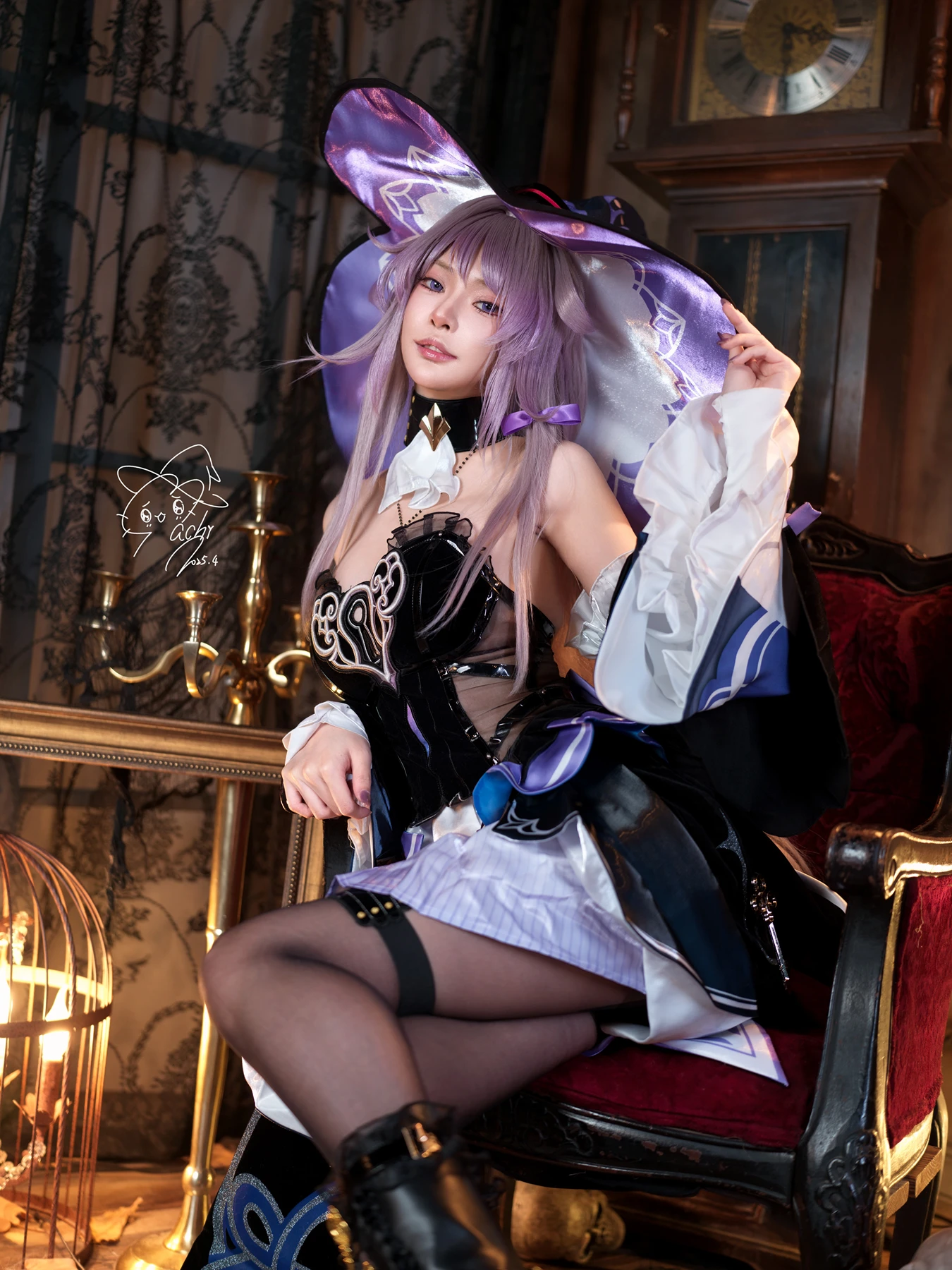 Cosplay Machi馬吉 – 大黑塔 The Herta - P2